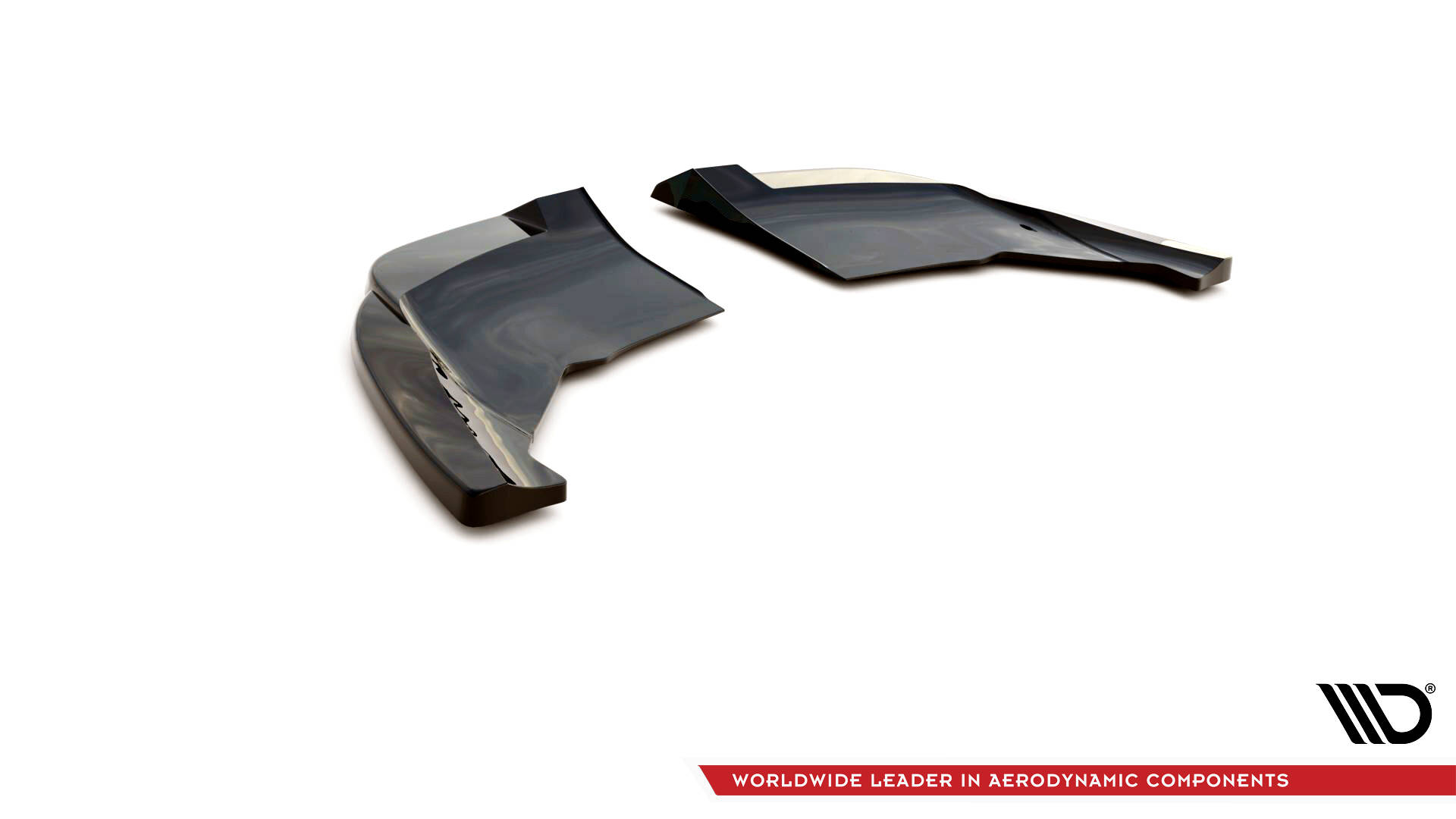 Diffusor Flaps V.2 passend für CUPRA Formentor Mk1 FL schwarz Hochglanz