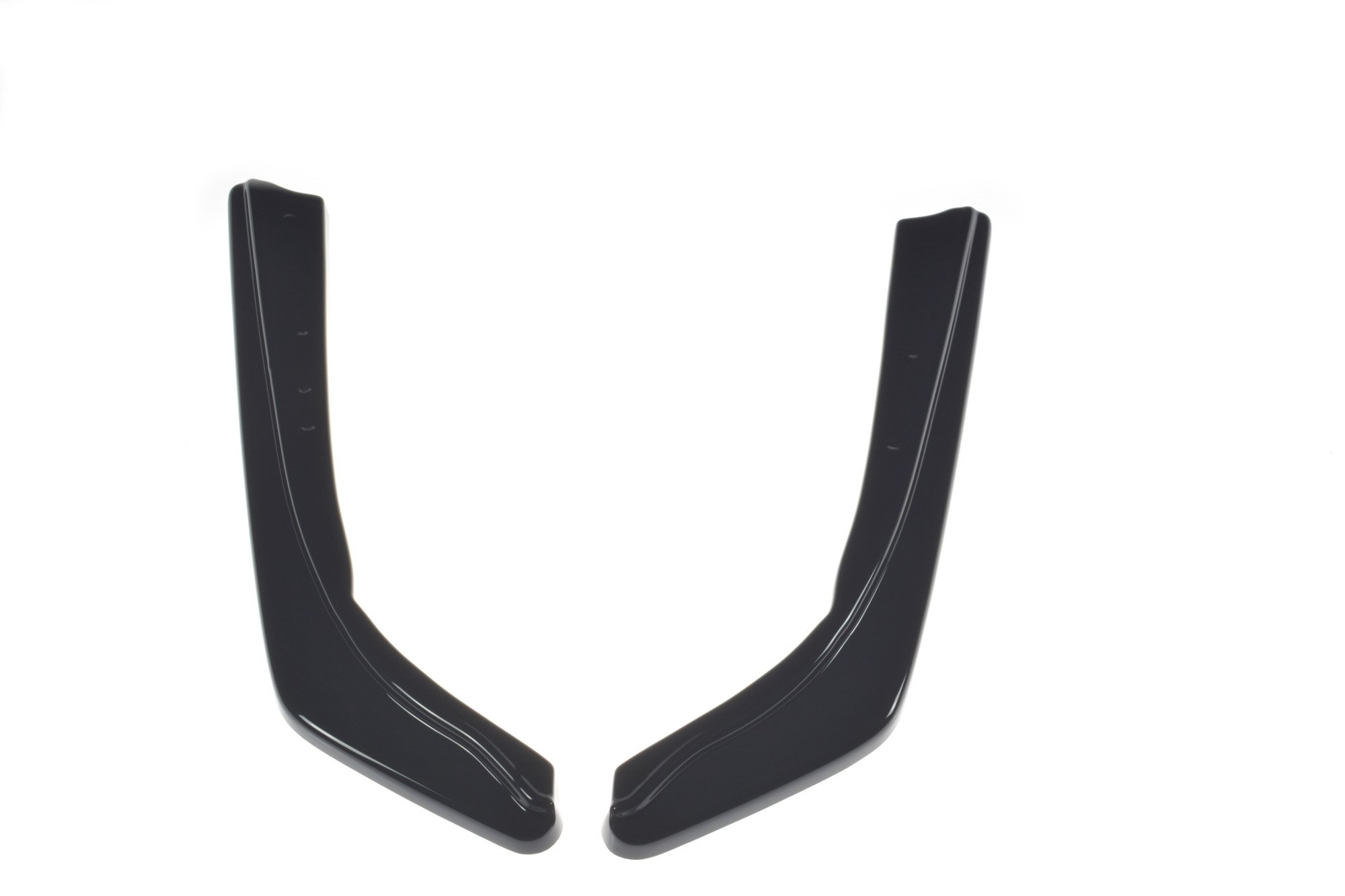 Heck Ansatz Flaps Diffusor für BMW 3er M-Paket G20 schwarz Hochglanz