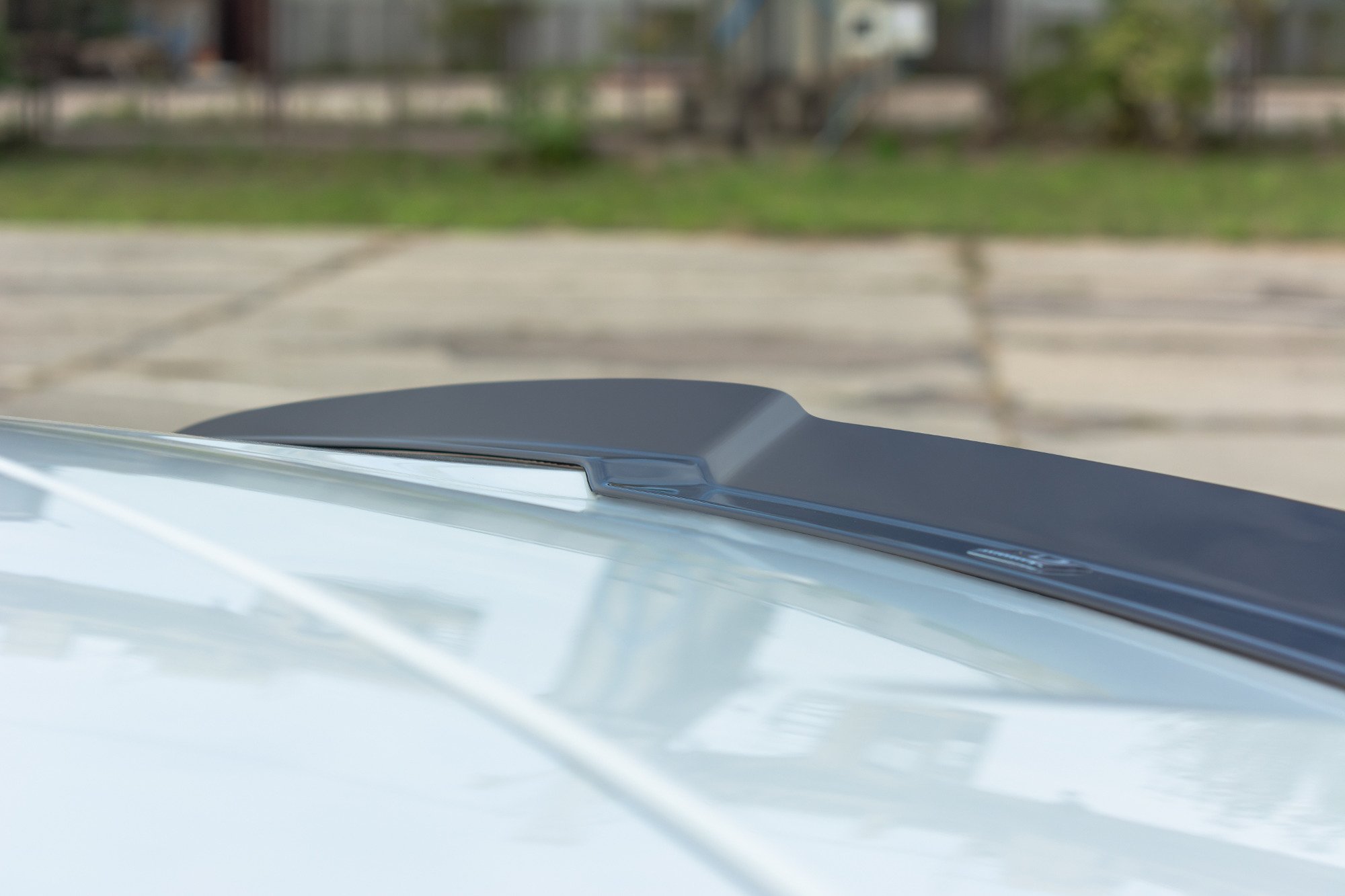 Spoiler CAP für Renault Megane IV RS schwarz Hochglanz