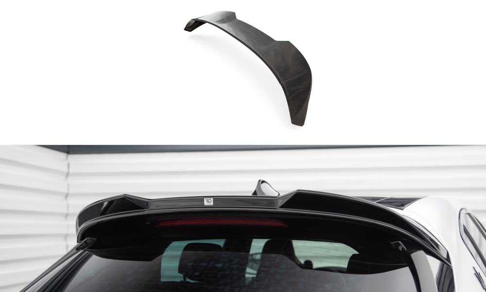 Heckspoiler 3D passend für Maserati Grecale GT / Modena Mk1 schwarz Hochglanz