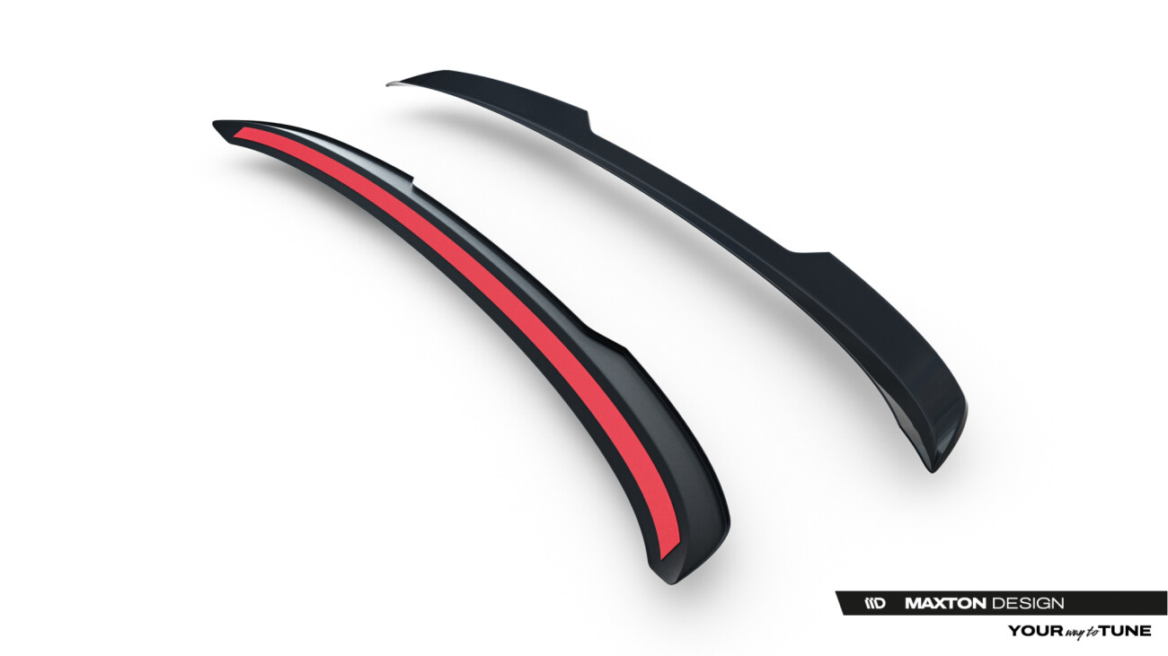 Heckspoiler Lippe passend für VW Tayron R-Line Mk1 schwarz Hochglanz