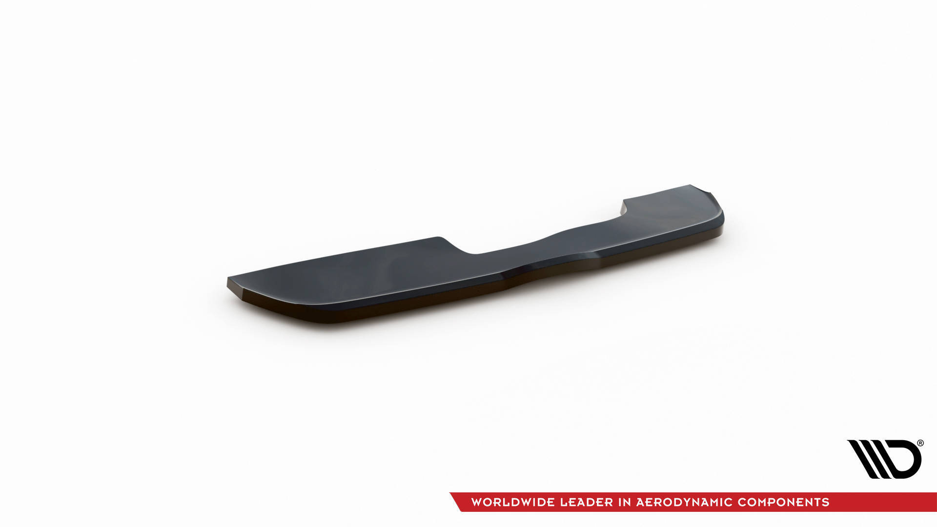 Street+ Mittlerer Diffusor Heck Ansatz passend für Hyundai Kona N Mk1 schwarz Hochglanz