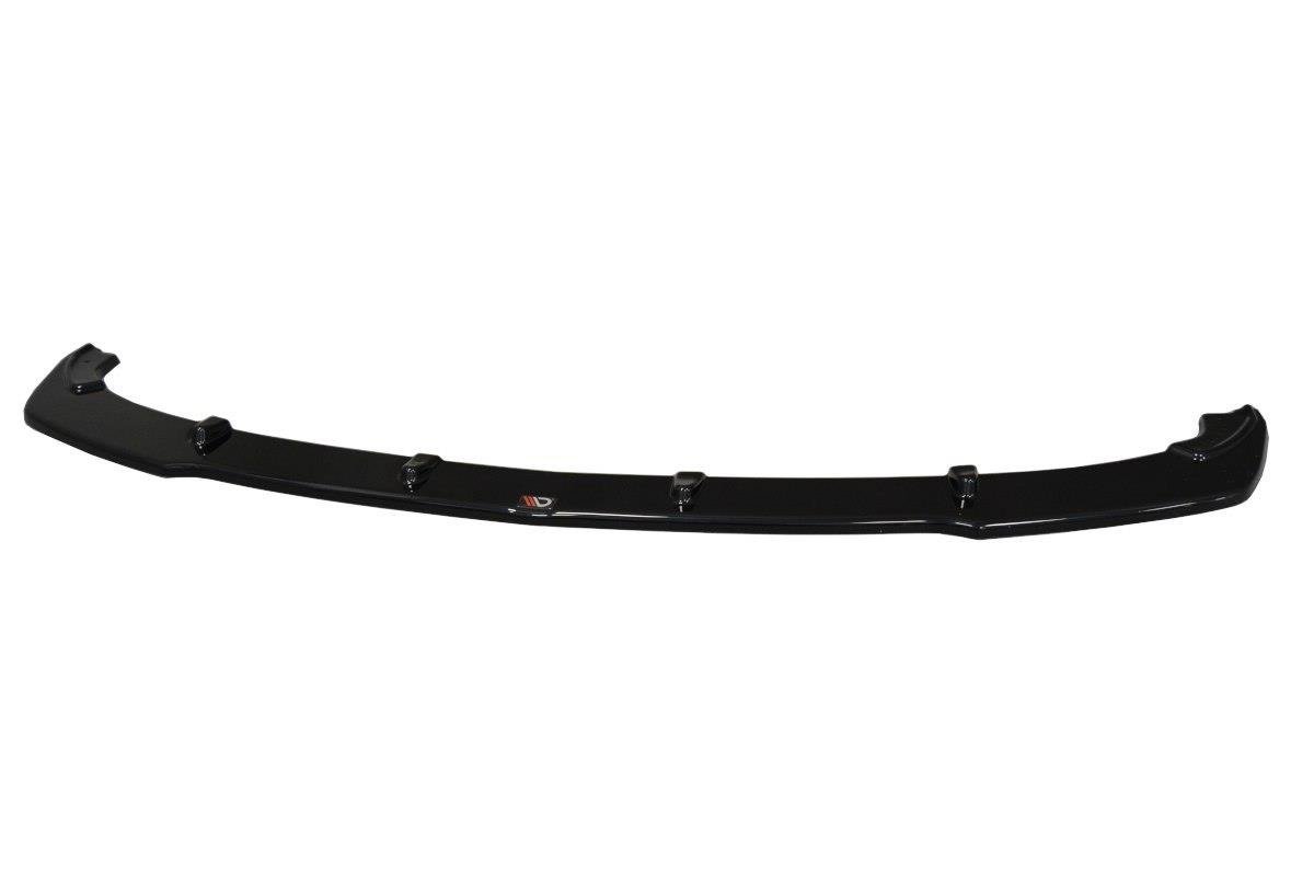 Frontlippe V.1 passend für Infiniti G37 Limousine schwarz Hochglanz