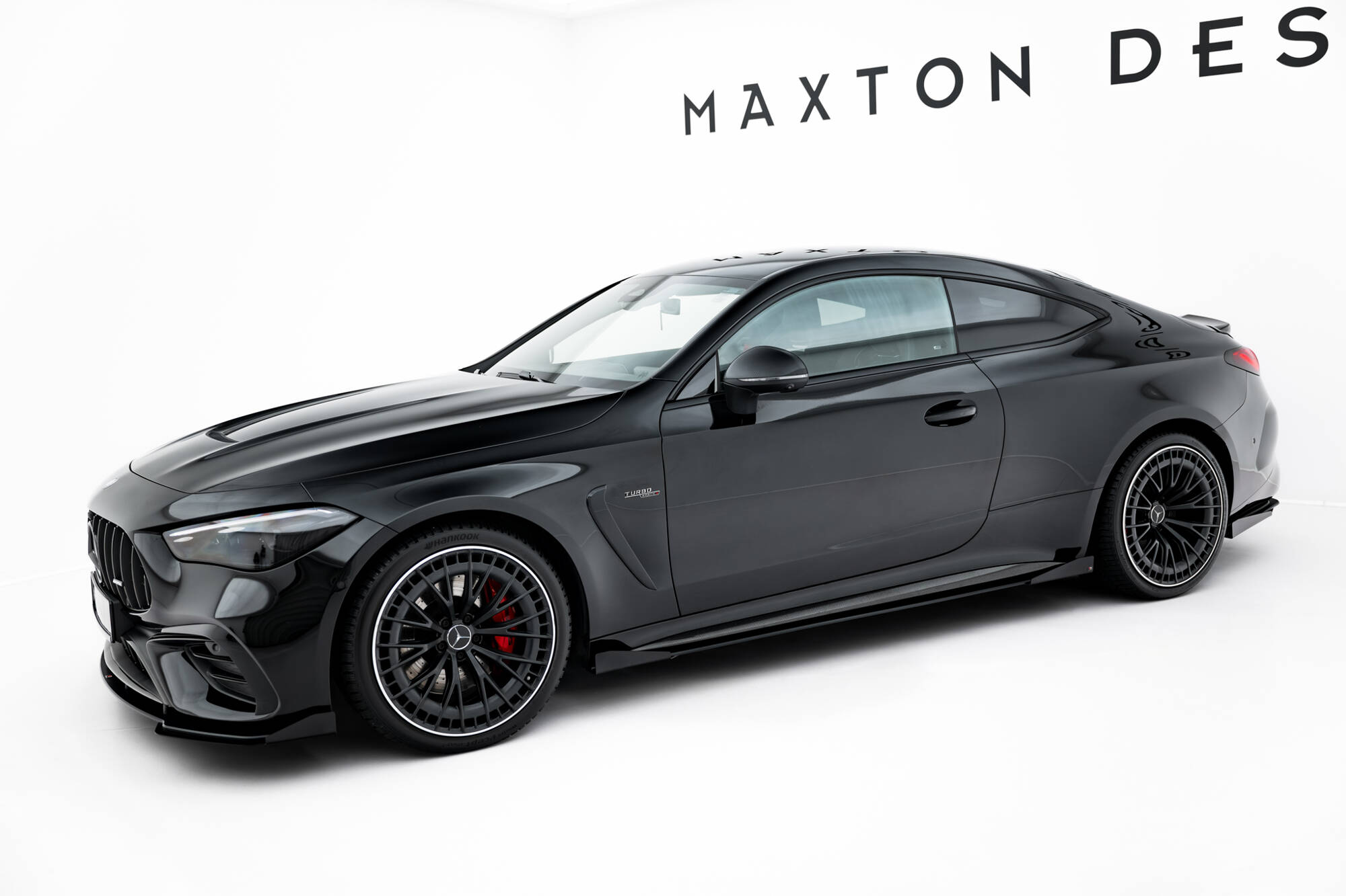 Street Pro Seitenschweller Leisten + Flaps passend für Mercedes-AMG CLE 53 Aero C236 schwarz Hochglanz