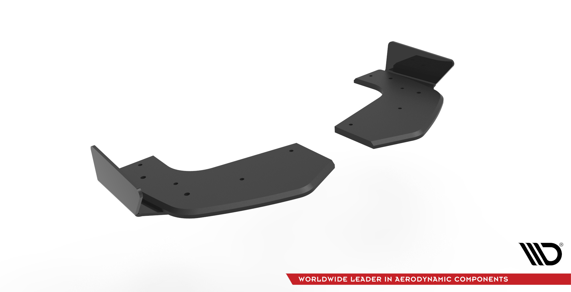 Street Pro Heck Ansatz Flaps passend für Hyundai I20 N Mk3 schwarz Hochglanz