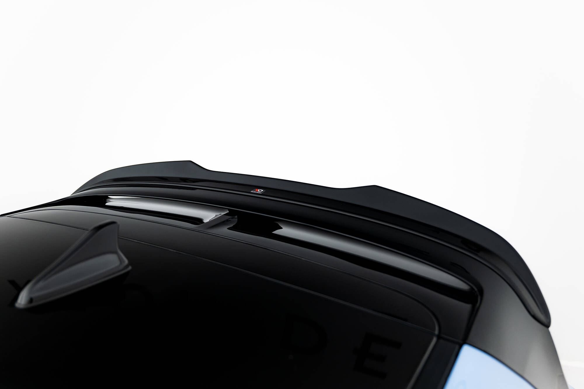 Spoiler CAP V.2 für Hyundai I30 N Hatchback Mk3 / Mk3 Facelift schwarz Hochglanz