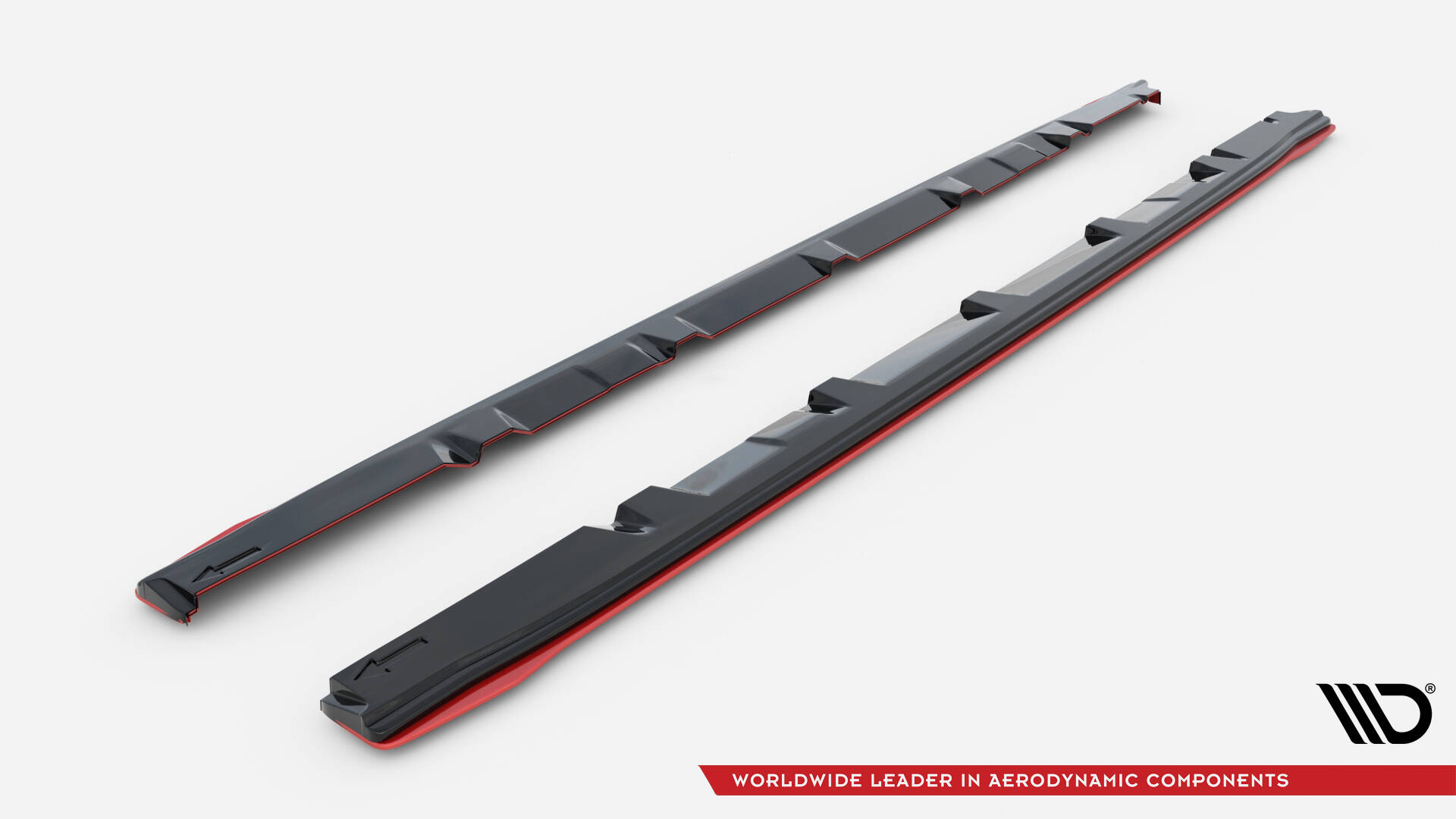 Seitenschweller Ansatz V.2 für SUBARU WRX STI schwarz Hochglanz