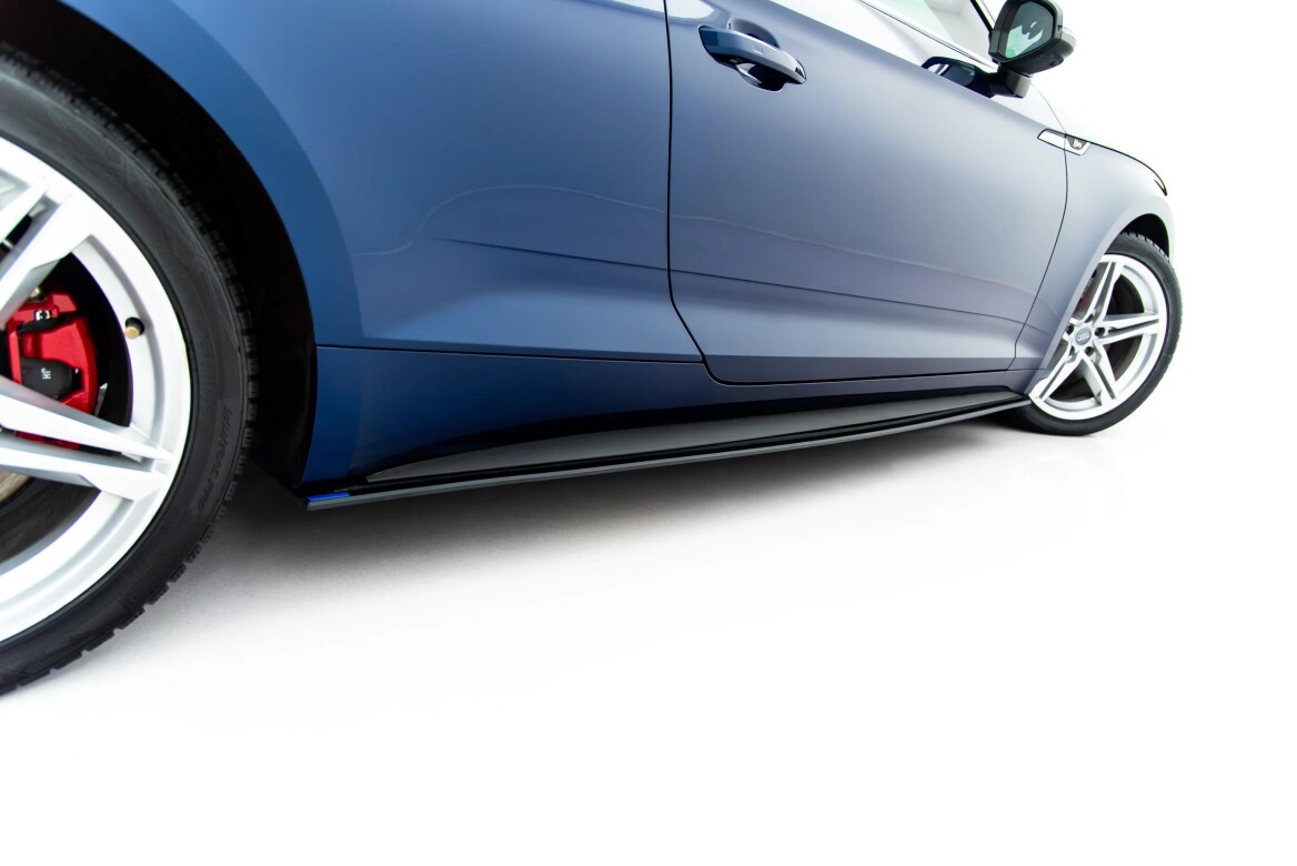 Street Pro Seitenschweller Ansatz (Paar) passend für Audi S5 / A5 S-Line Coupe F5