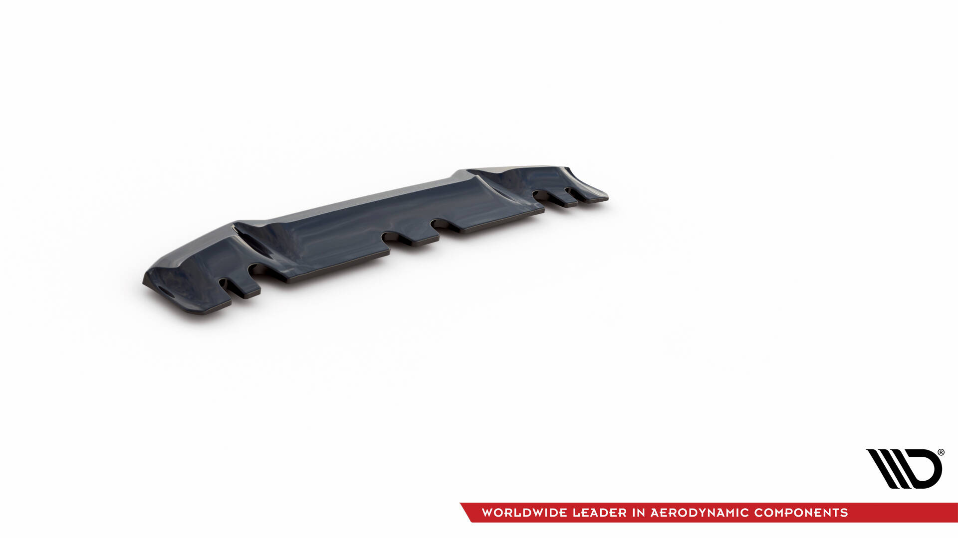 Street+ Mittlerer Diffusor Heck Ansatz passend für BMW M8 Gran Coupe F93 / Coupe F92 schwarz Hochglanz