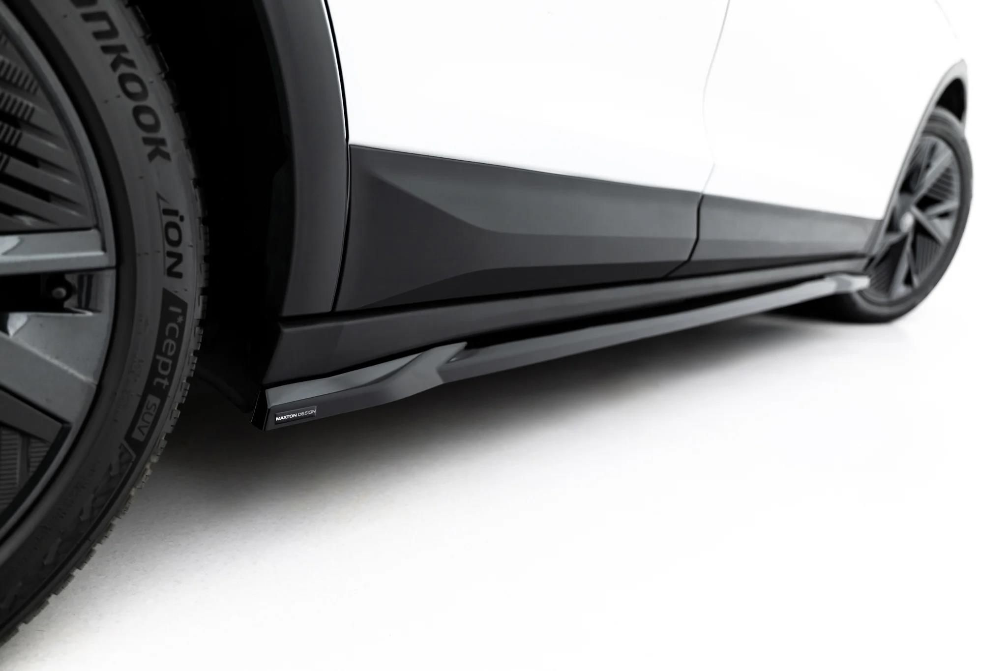 Street+ Seitenschweller Leisten passend für Skoda Elroq RS Mk1 schwarz Hochglanz