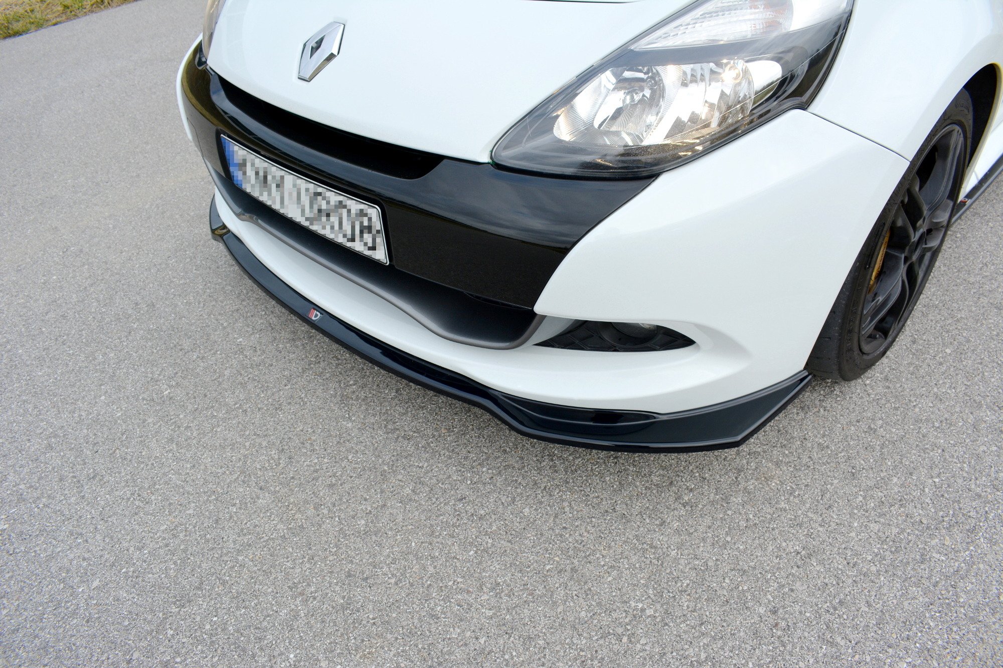 Front Ansatz V.1 für RENAULT CLIO MK3 RS FACELIFT Carbon Look