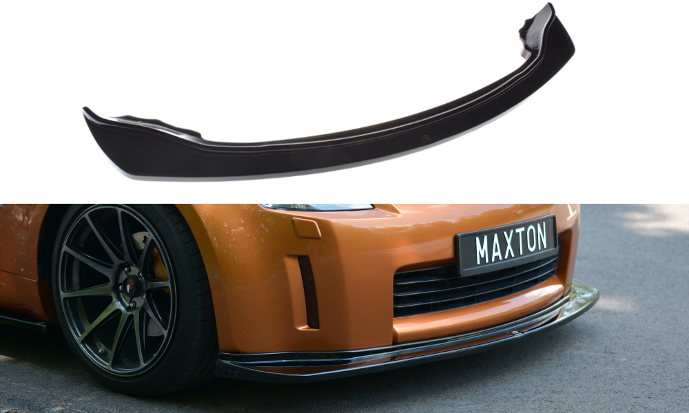 Front Ansatz für NISSAN 350Z schwarz Hochglanz