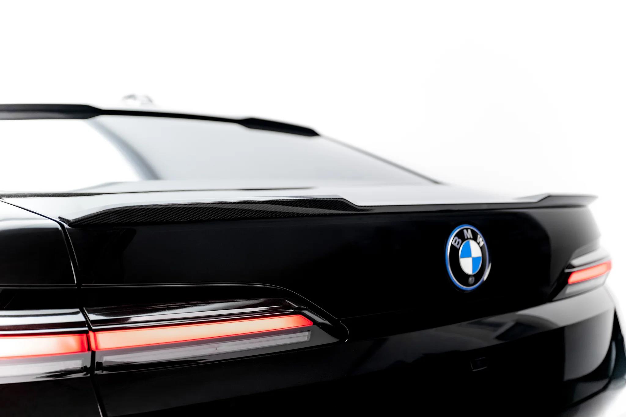Prepreg Carbon Fiber Heckklappenspoiler (Niedriger) BMW 7 M-Paket / M760e / i7 M-Paket G70