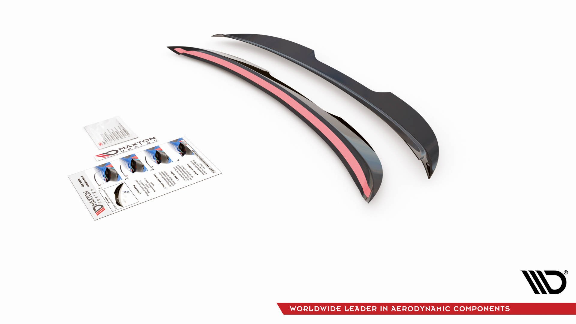 Heck Spoiler Aufsatz Abrisskante passend für Peugeot 308 GT Mk2 FL schwarz Hochglanz