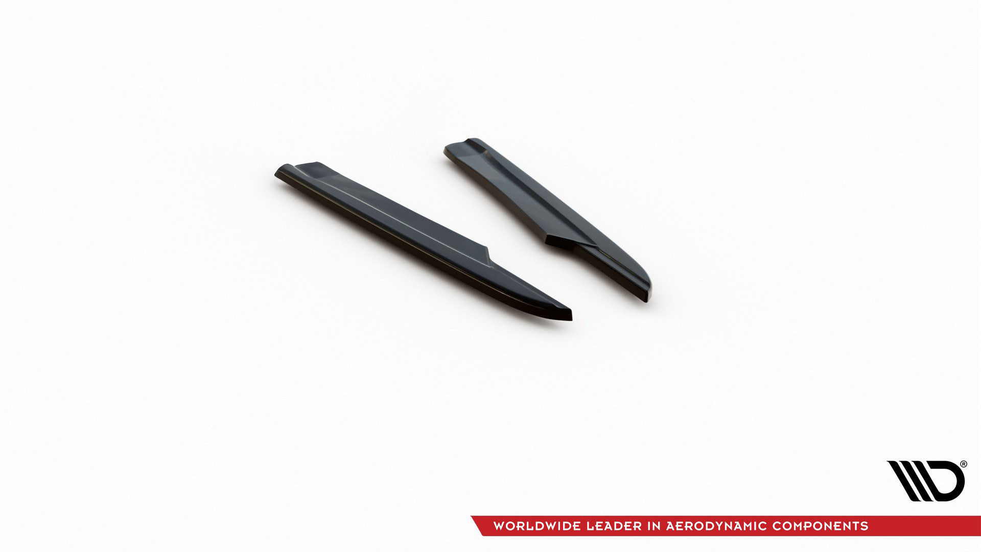 Heck Ansatz Flaps Diffusor V.2 für Skoda Octavia RS Mk3/Mk3 FL Hatchback/Kombi schwarz Hochglanz
