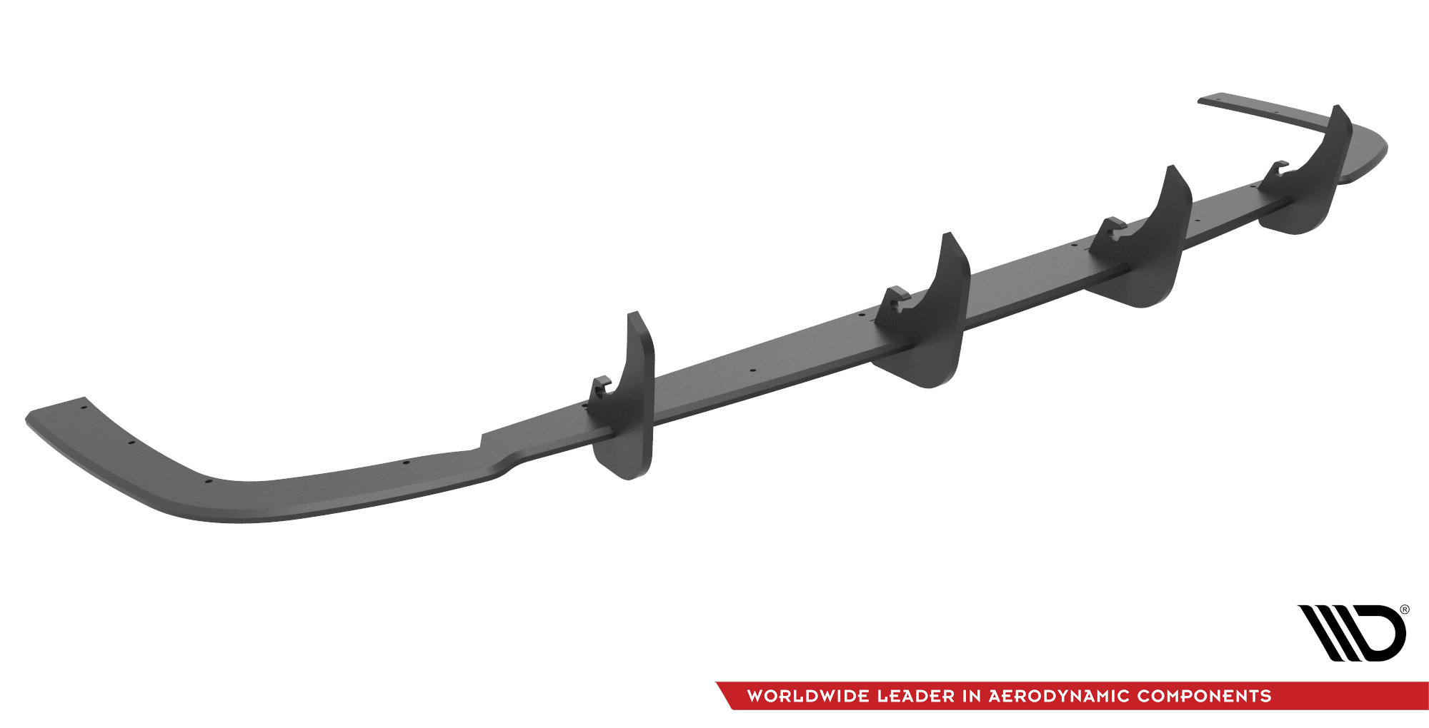 Street Pro Heckschürze Heck Ansatz Diffusor passend für VW Caddy Mk5 rot