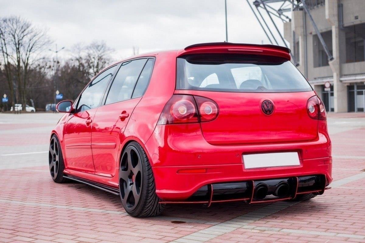 Heckschürze für VW GOLF 5 R32 Diffusor Heck Ansatz für