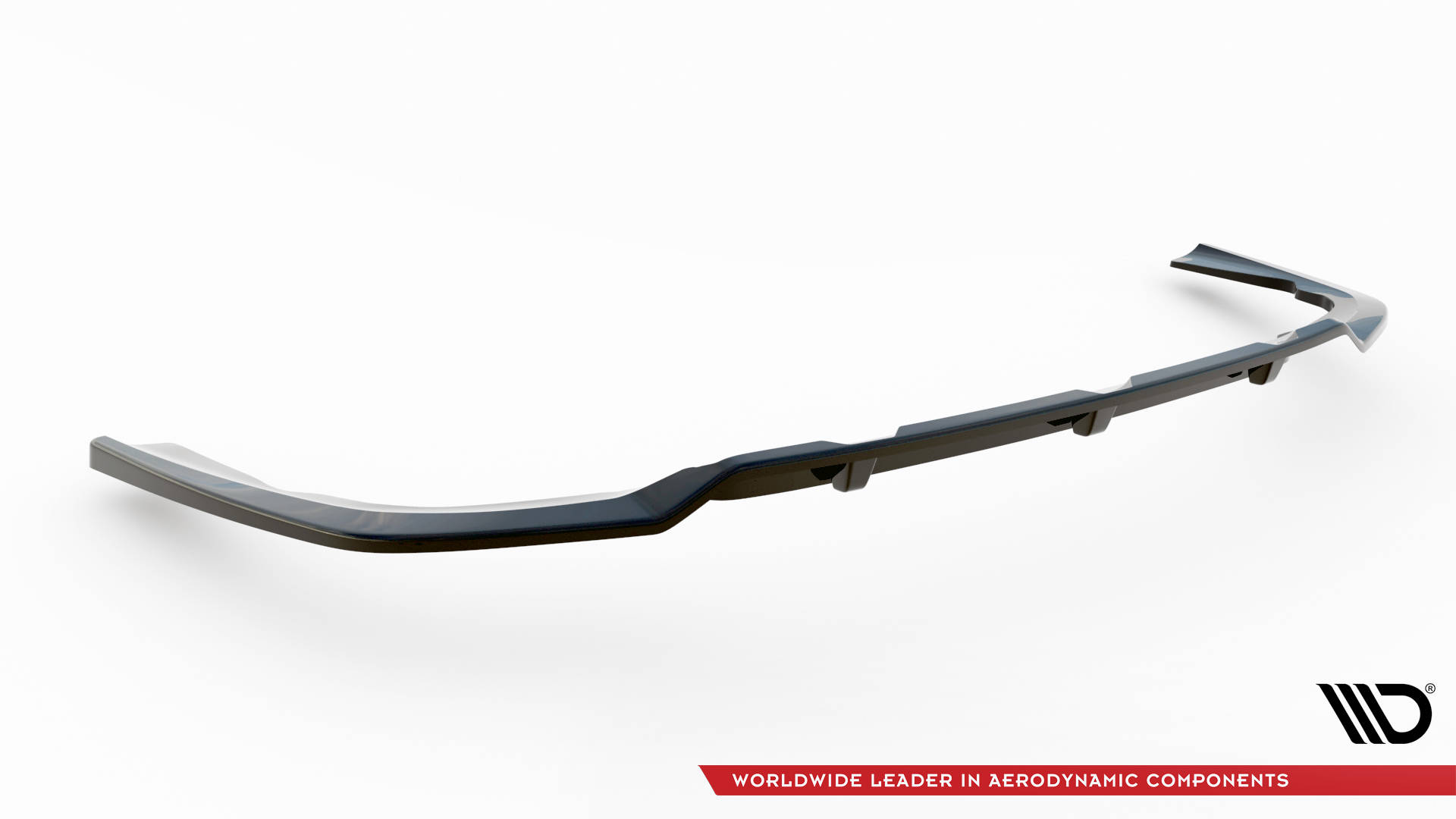 Street+ Mittlerer Diffusor RACE Heck Ansatz V.2 passend für BMW X6 M-Paket G06 schwarz Hochglanz