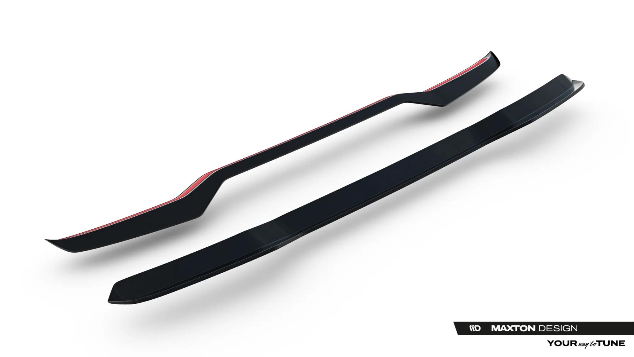 Heckspoiler Lippe Dacia Duster Mk3 schwarz Hochglanz