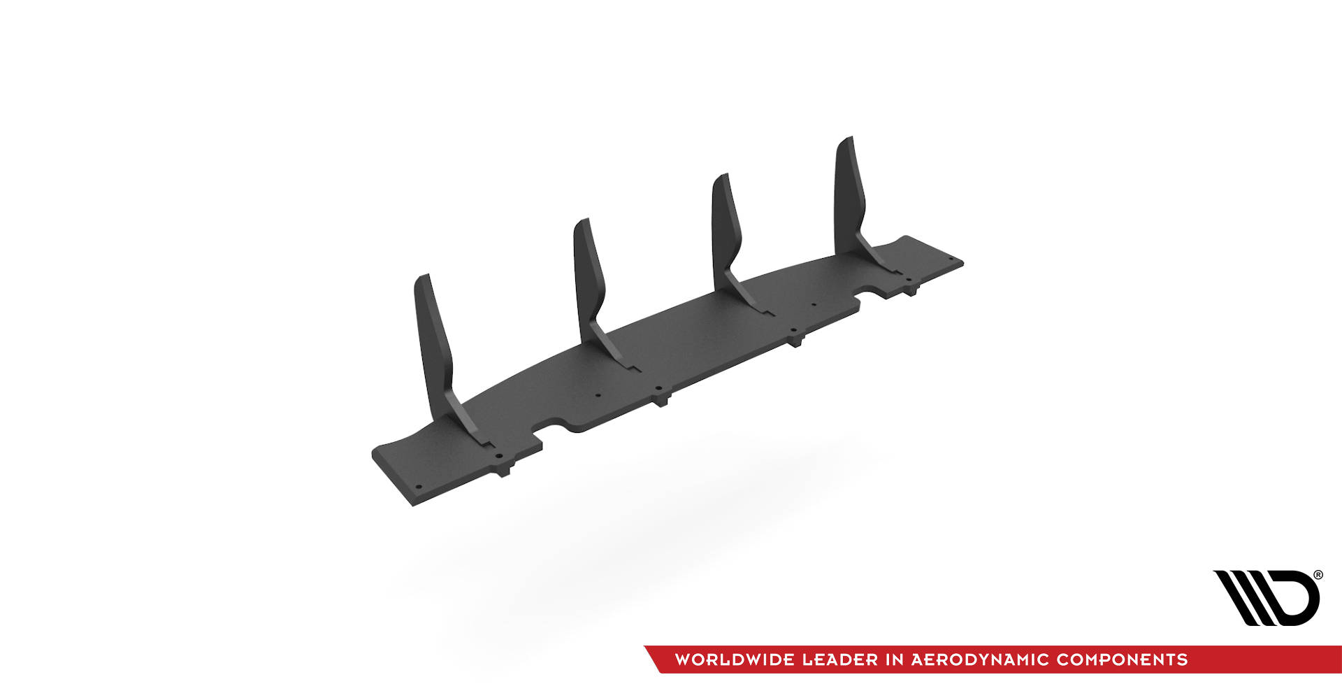 Heckansatz Diffusor passend für Infiniti Q60 S Mk2 schwarz matt