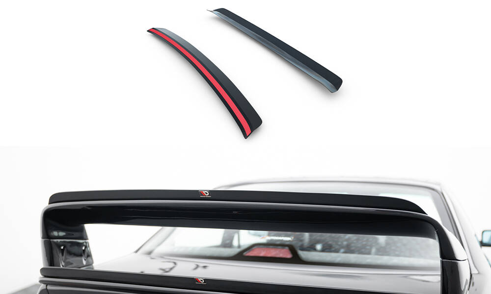 OBERER Spoiler CAP für BMW M3 / 3 M-Paket E36 Coupe GT Klasse schwarz Hochglanz