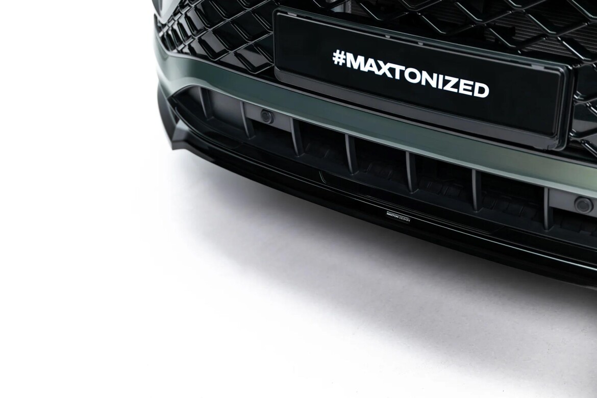 Frontlippe V.1 passend für VW Tayron R-Line Mk1 schwarz Hochglanz