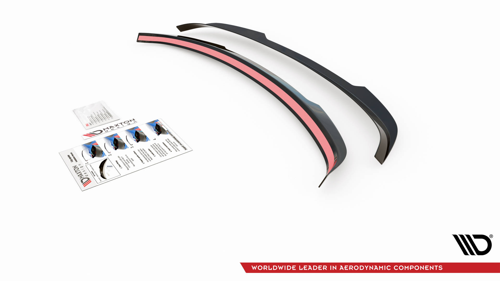 Heck Spoiler Aufsatz Abrisskante passend für Toyota Avensis Mk3 FL Wagon schwarz Hochglanz