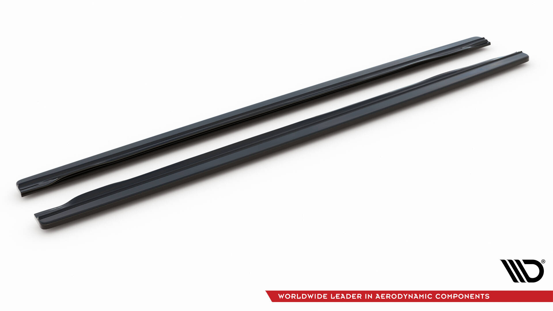 Street+ Seitenschweller Leisten passend für Audi S5 / A5 / A5 S-Line 8T / 8T FL schwarz Hochglanz