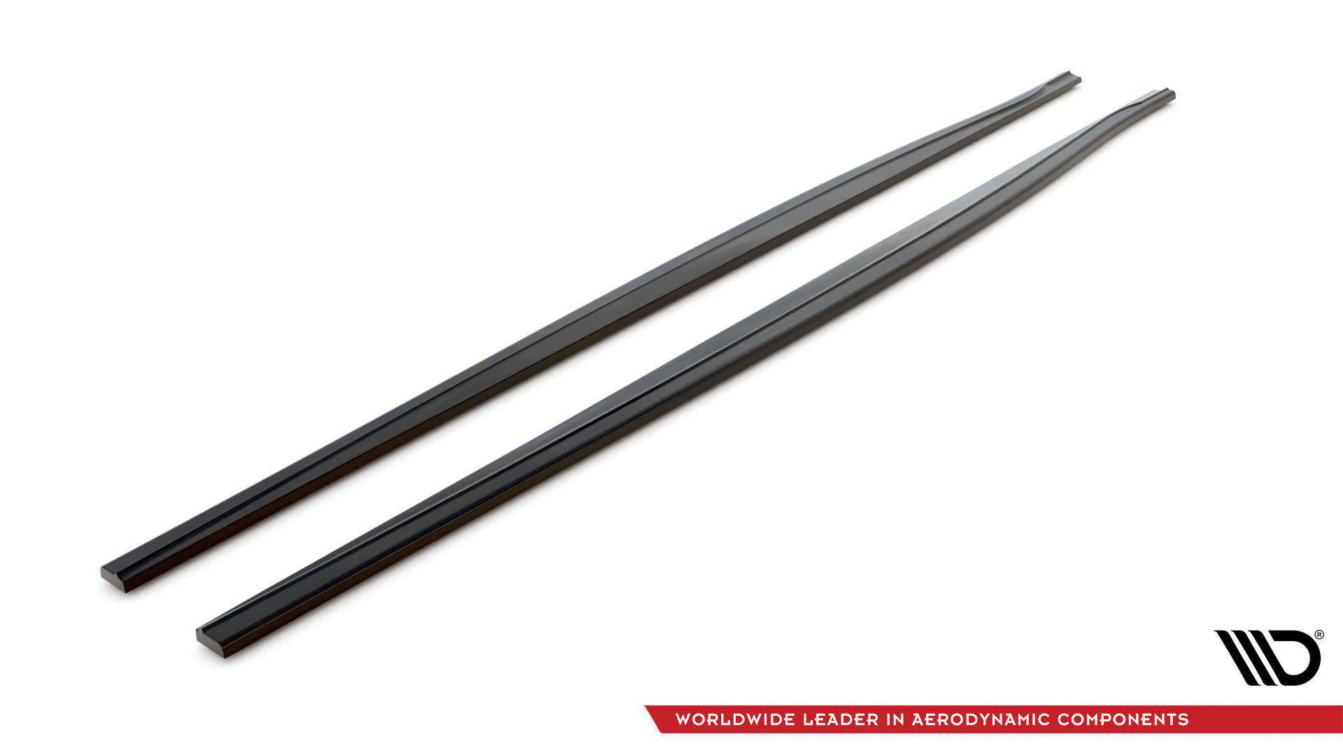 Street+ Seitenschweller Leisten V.1 passend für BMW 1er F20 M135i / M140i / M-Paket schwarz Hochglanz