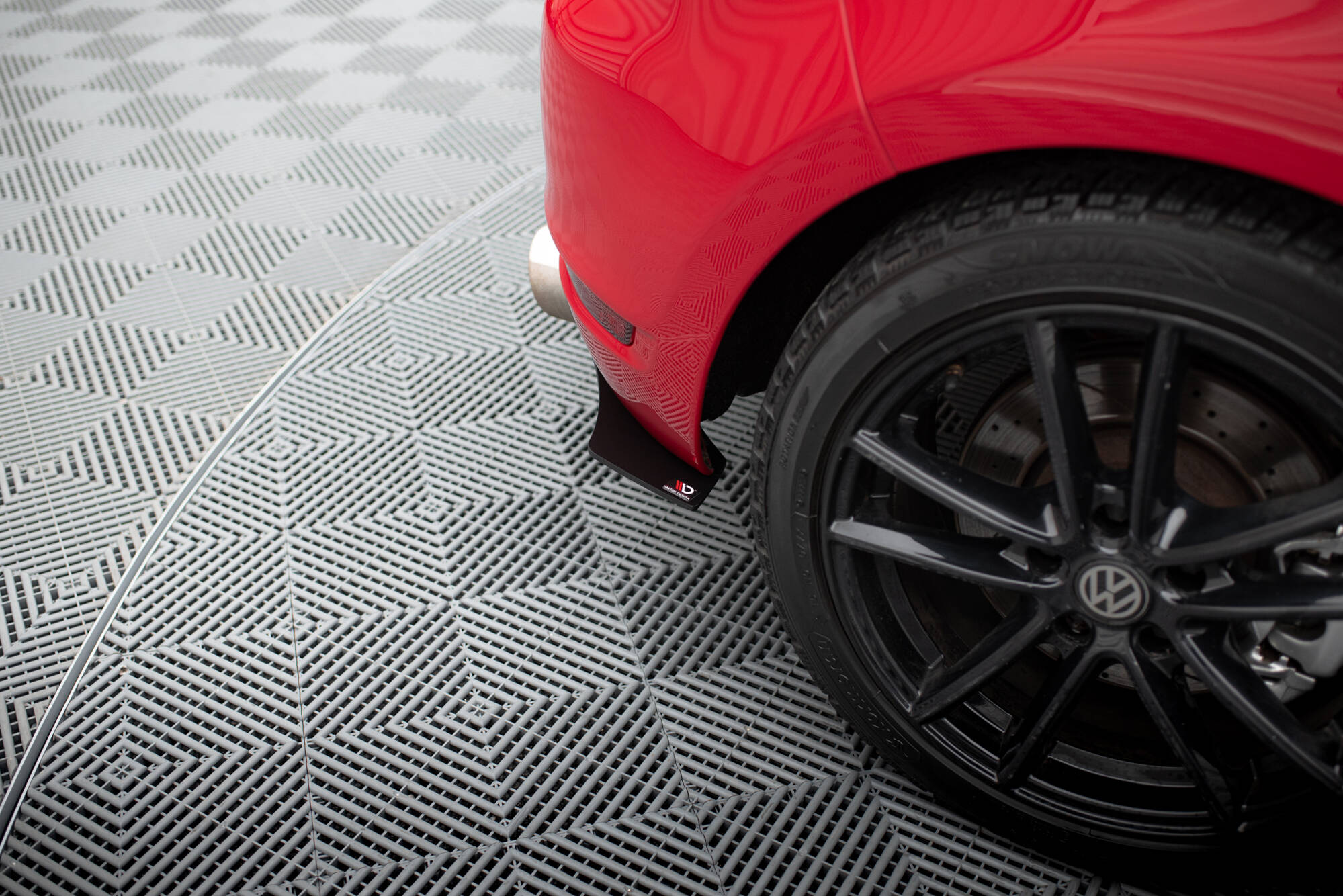 Diffusor für VW GOLF 6 GTI / 35TH Diffusor Heck Ansatz für Heckschürze für & Heck Ansatz Flaps
