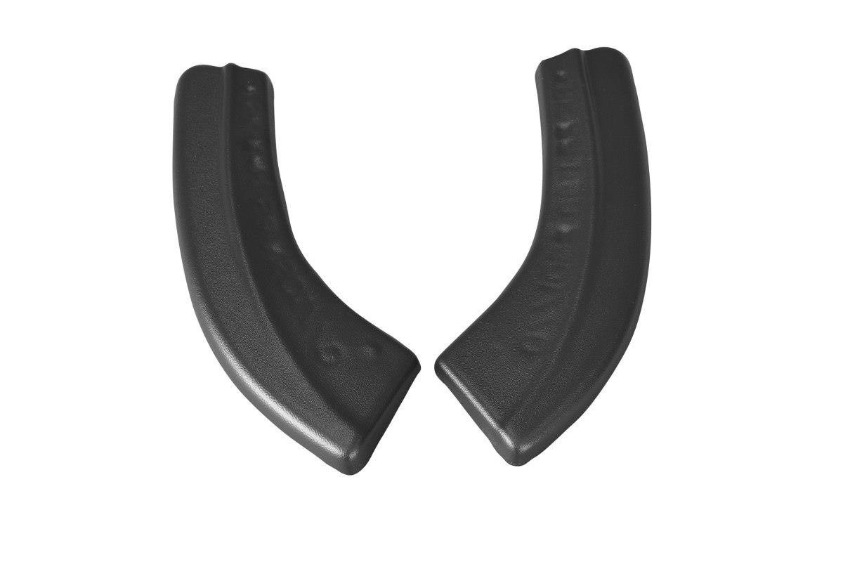 Heck Ansatz Flaps Diffusor für Skoda Rapid Spaceback schwarz Hochglanz