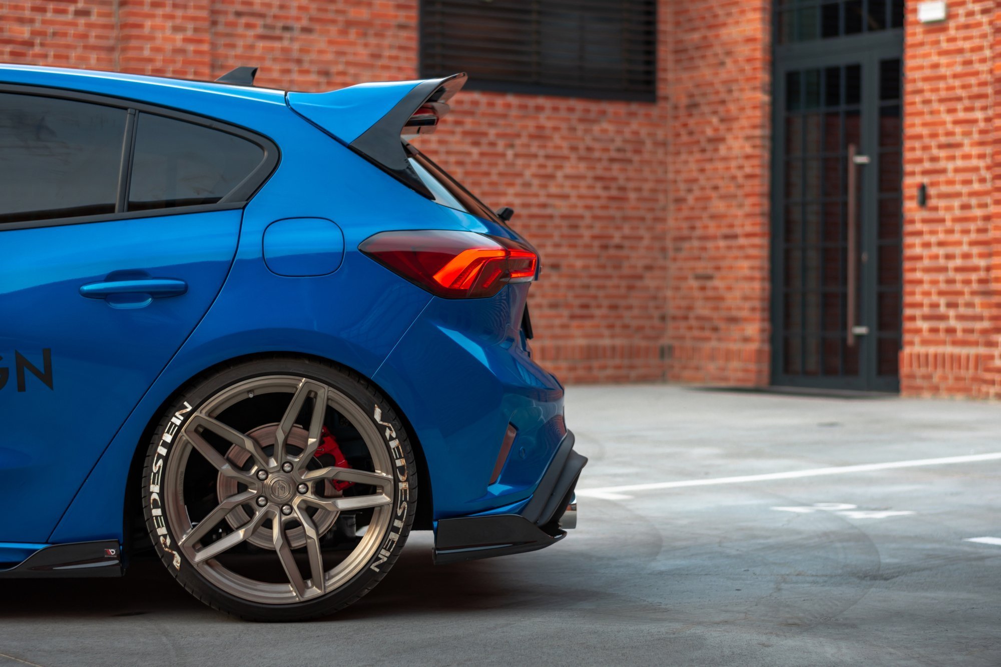 Heck Diffusor Ford Focus Hatchback St-line Mk4