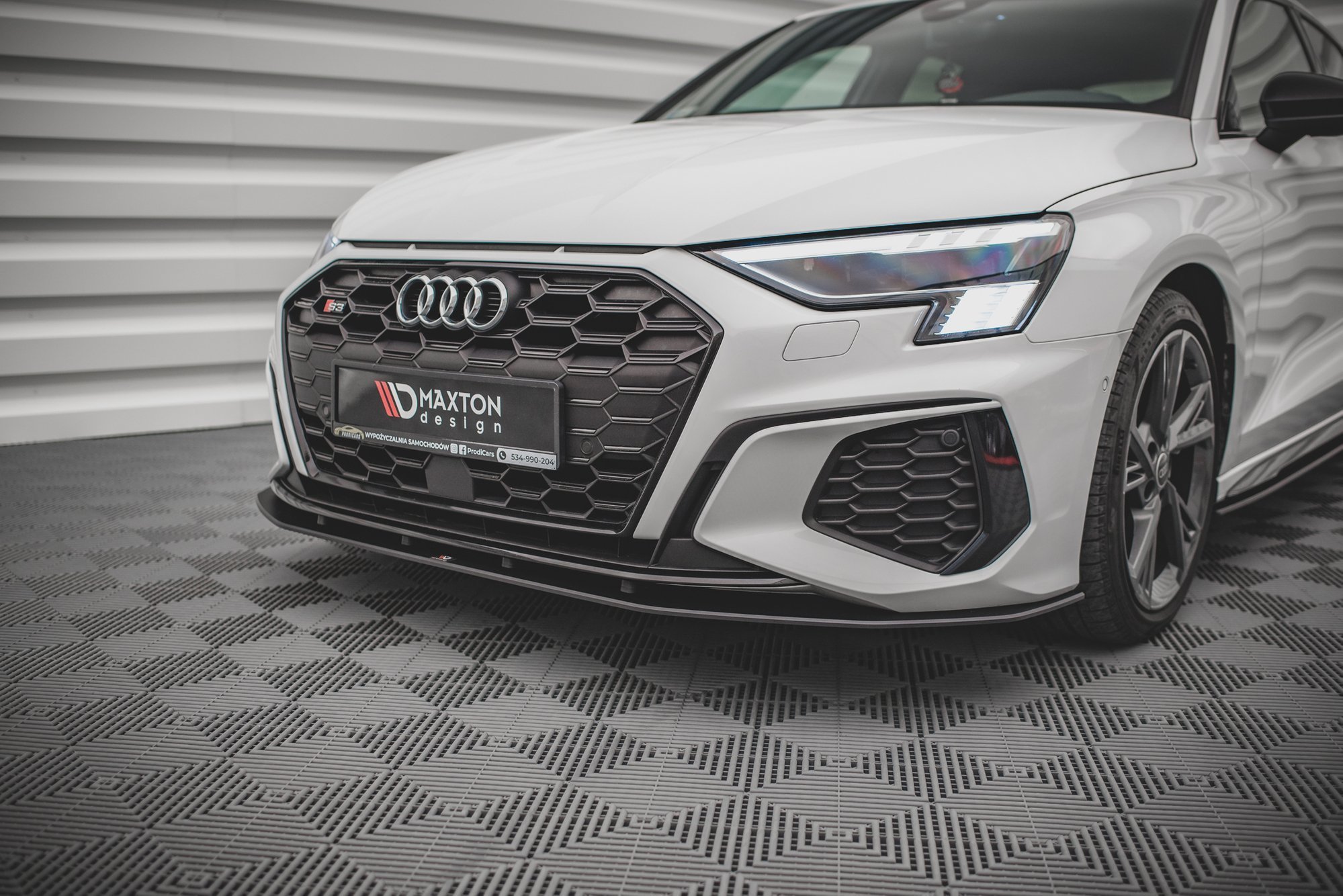 Street Pro Spoilerlippe Front Ansatz passend für Audi S3 / A3 S-Line 8Y