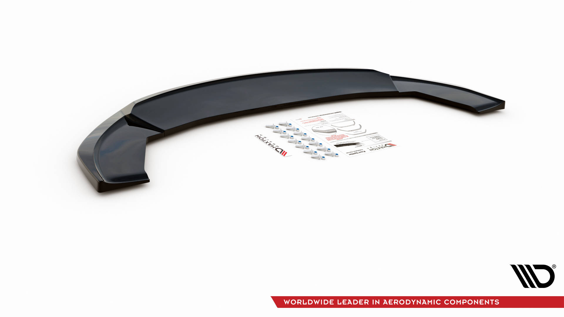 Street+ Spoilerlippe Front Ansatz V.3 passend für Seat Ibiza CUPRA Mk3 schwarz Hochglanz