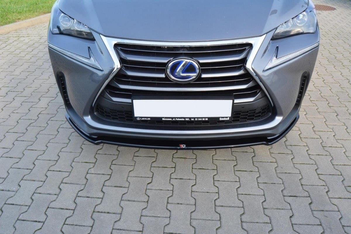 Front Ansatz V.1 für Lexus NX Mk1 schwarz Hochglanz
