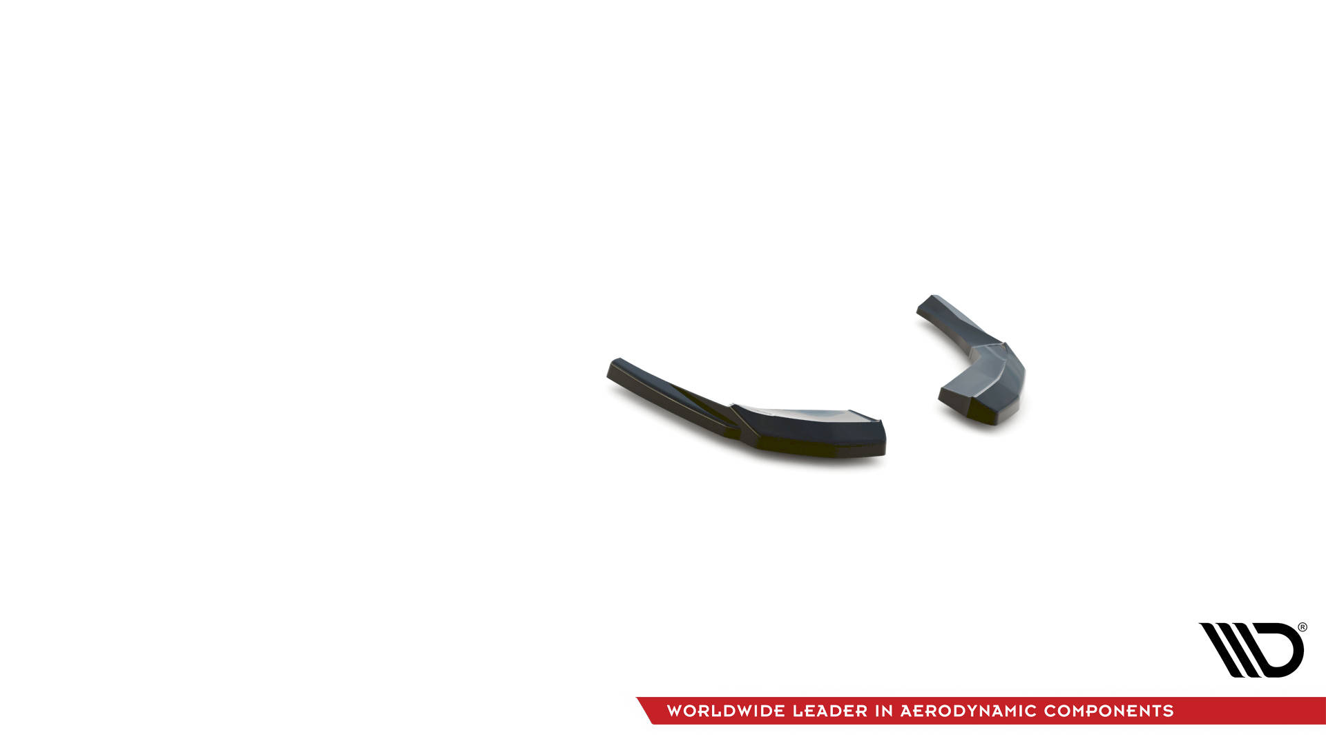 Street+ Heck Ansatz Flaps V.1 passend für Audi S3 Sportback 8V FL schwarz Hochglanz