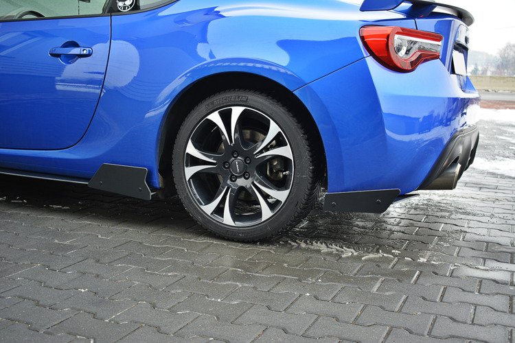 Racing Heck Ansatz Flaps Diffusor für L + R Subaru BRZ Mk1 / Mk1 Facelift