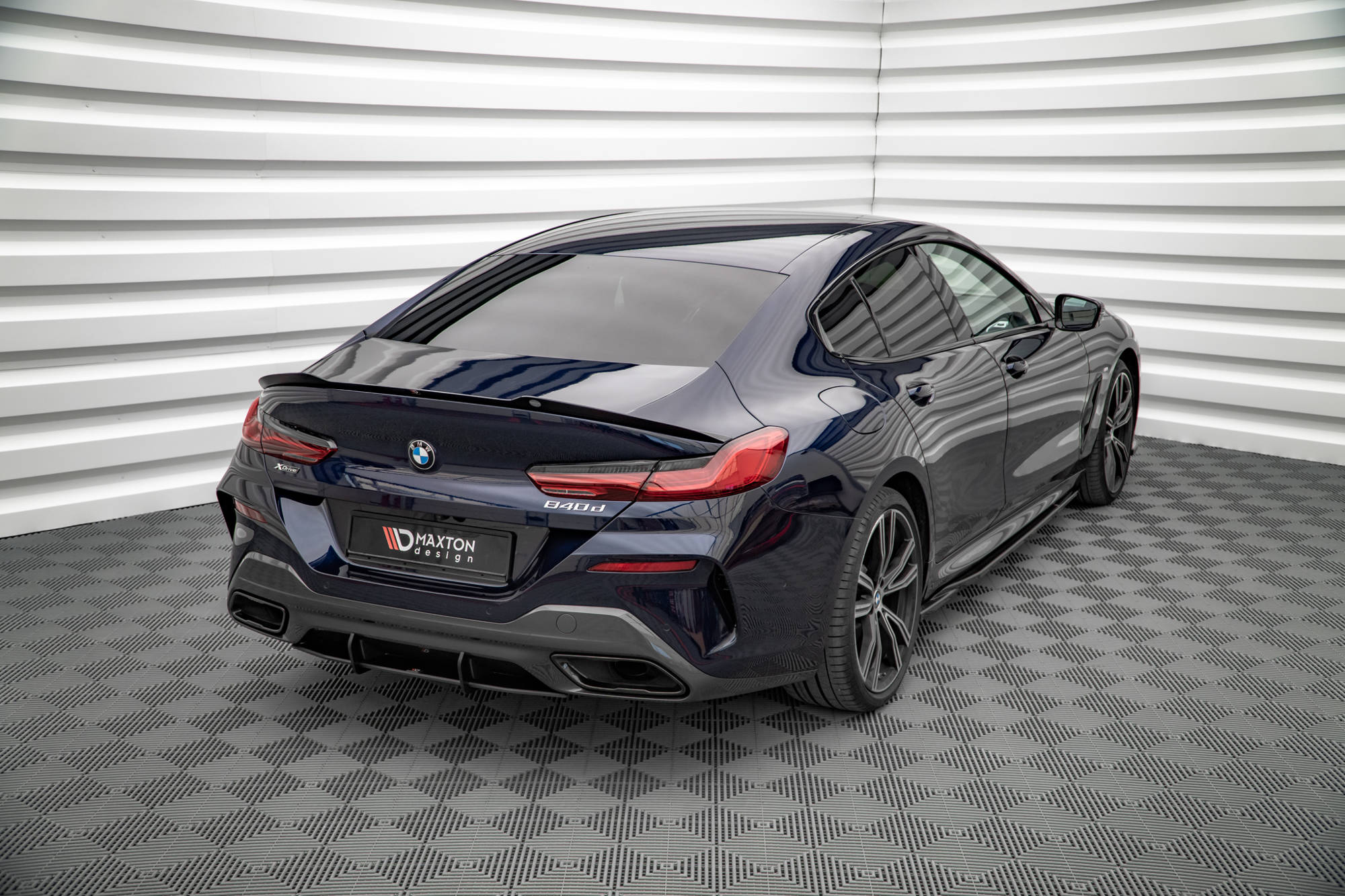 Street Pro Heckschürze Heck Ansatz Diffusor passend für BMW 8 Gran Coupe M-Paket G16