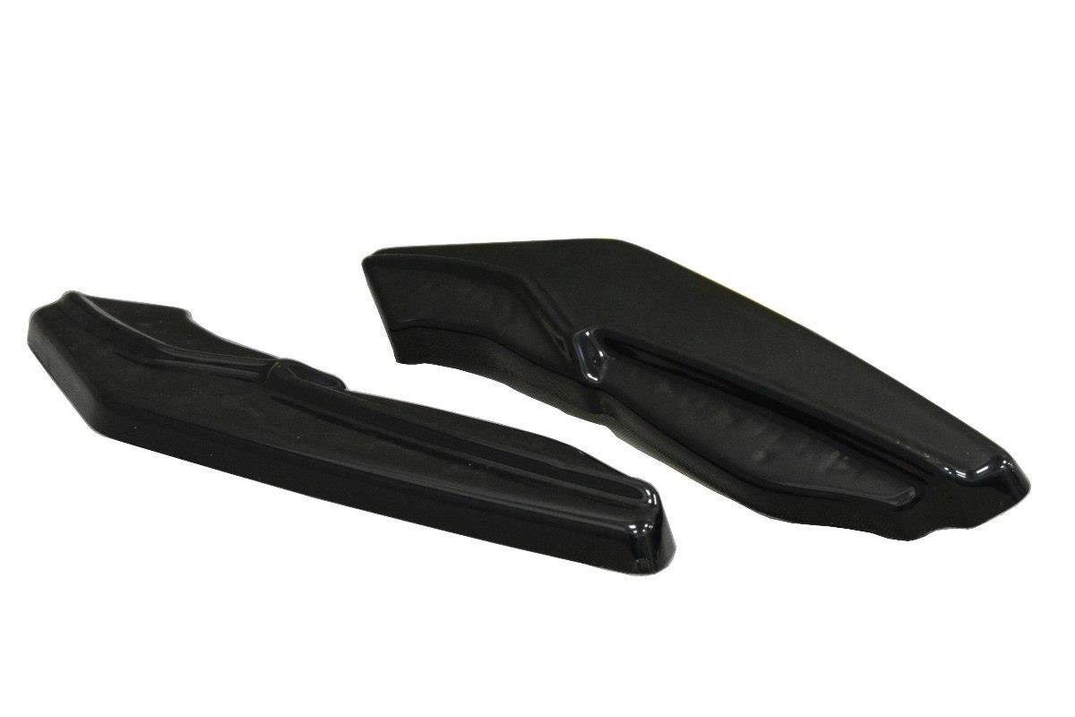 Heck Ansatz Flaps Diffusor für Renault Laguna mk 3 Coupe schwarz matt