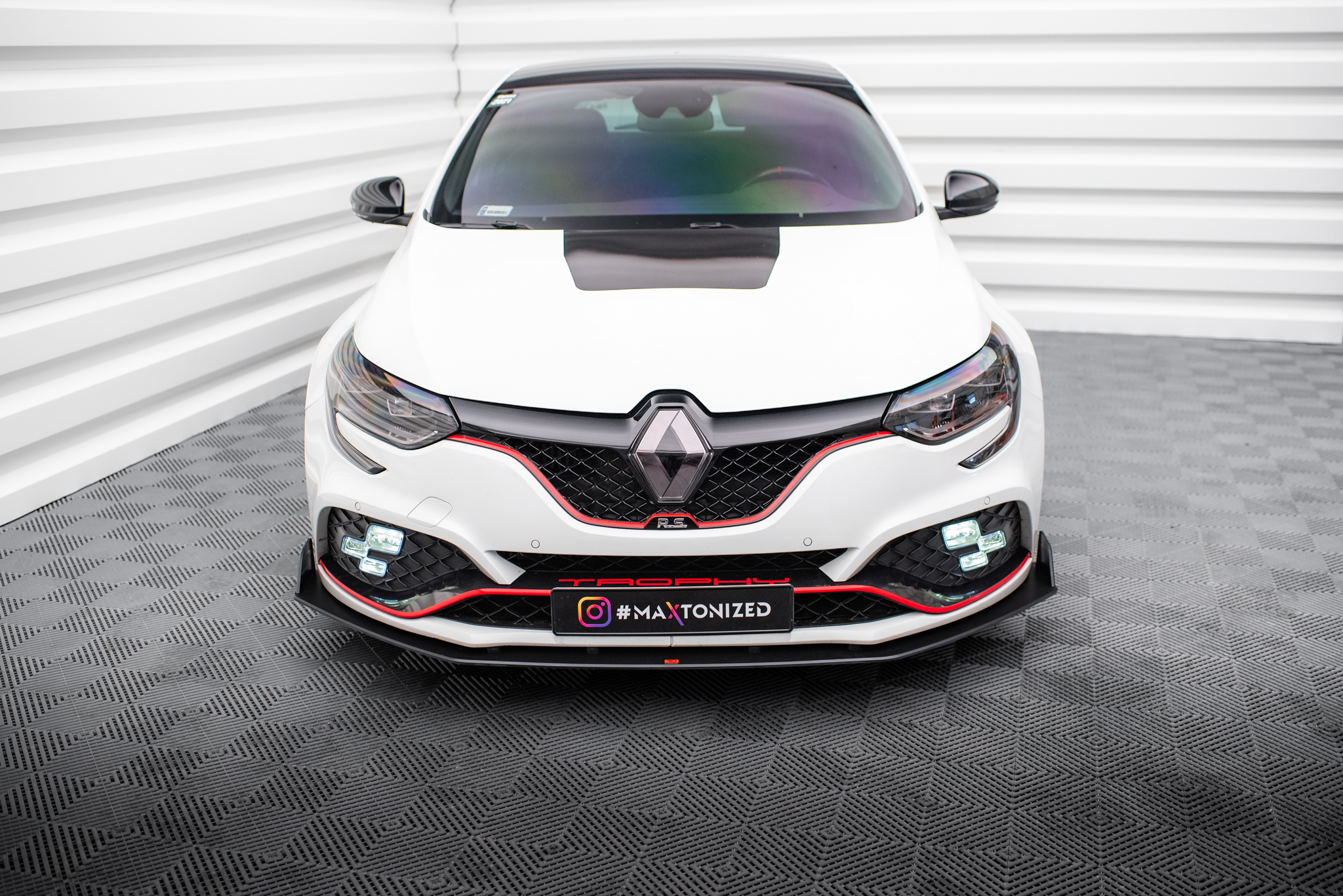 Street Pro Spoilerlippe Front Ansatz passend für Renault Megane RS Mk4