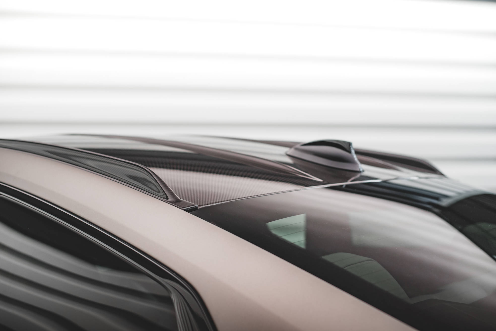 Carbon Fiber Dachschienen Spoiler passend für BMW M4 G82 / G82 FL