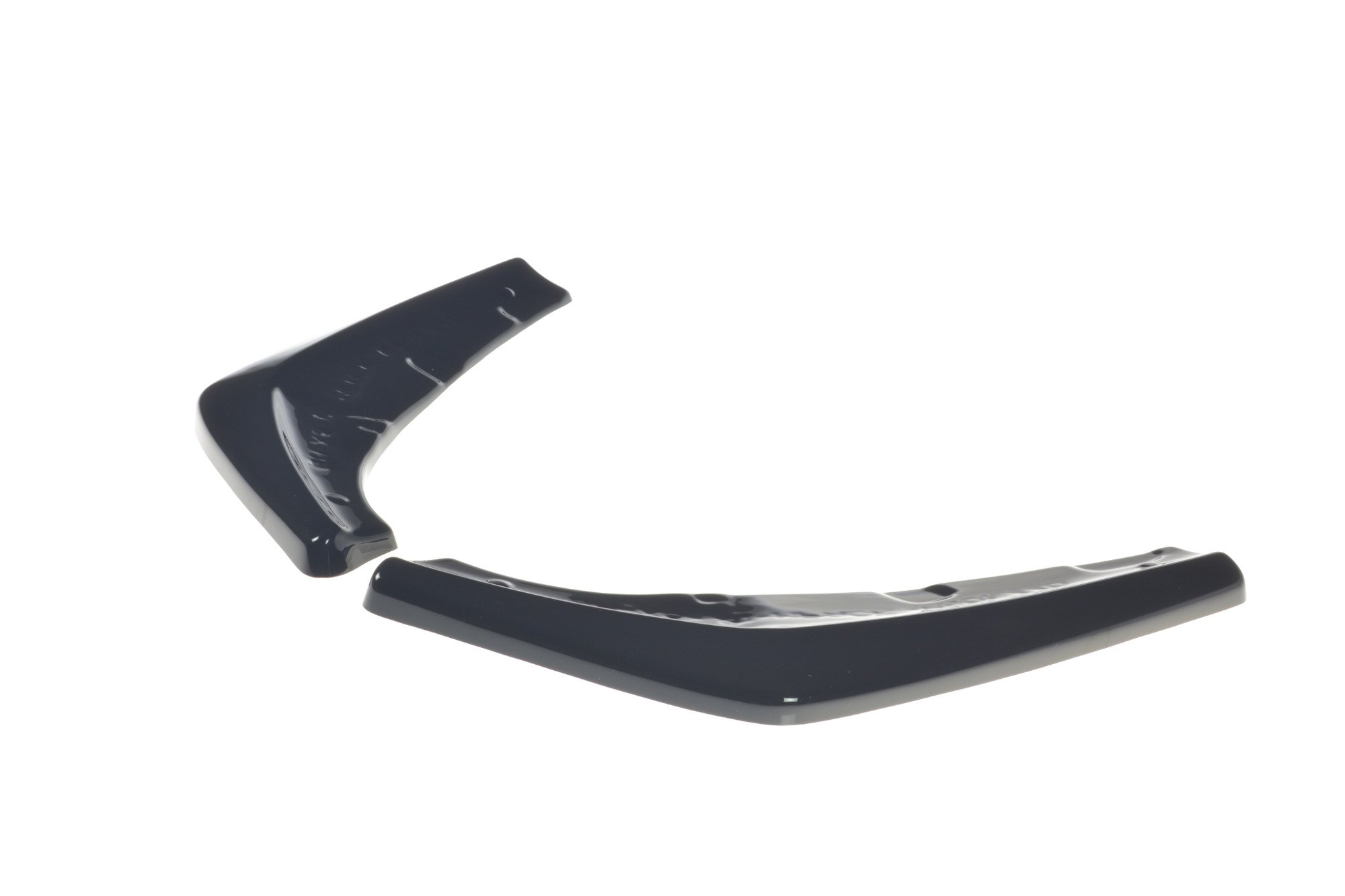 Heck Ansatz Flaps Diffusor für BMW X3 G01 M Paket schwarz Hochglanz