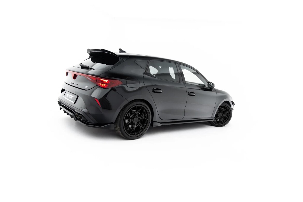 Seitenschweller Ansatz (Paar) V.1 passend für Cupra Leon ST / Hatchback Mk1 Facelift schwarz Hochglanz