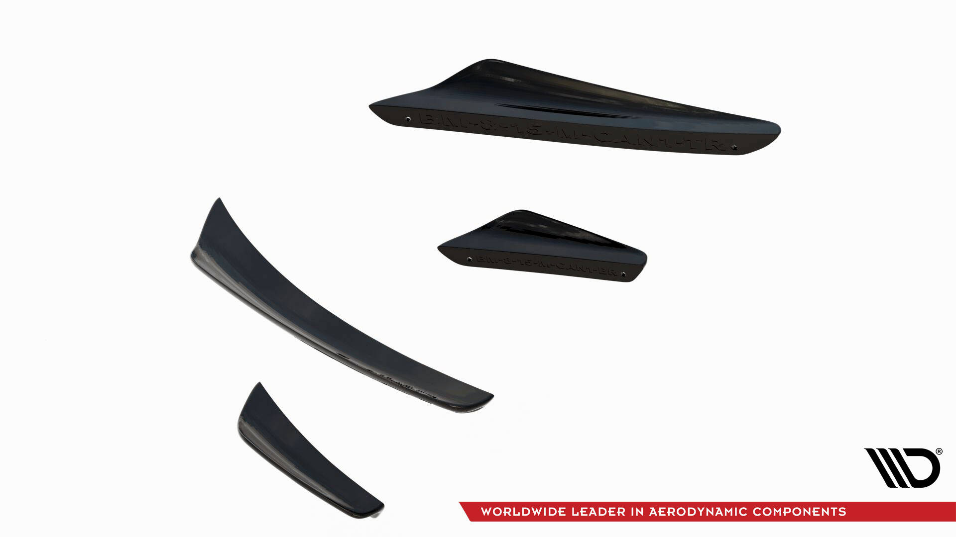 Stoßstangen Flaps Wings vorne Canards passend für BMW M8 Gran Coupe F93 / Coupe F92
