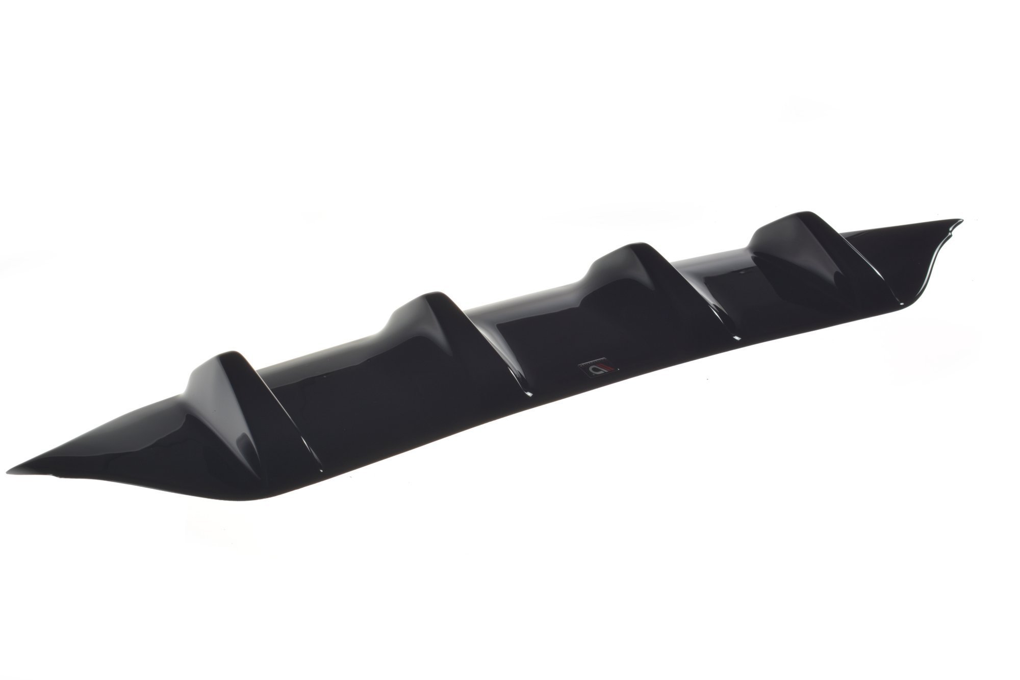 Diffusor Heck Ansatz für Mercedes-Benz E43 AMG / AMG-Line Limousine / Kombi W213 / S213 schwarz Hochglanz
