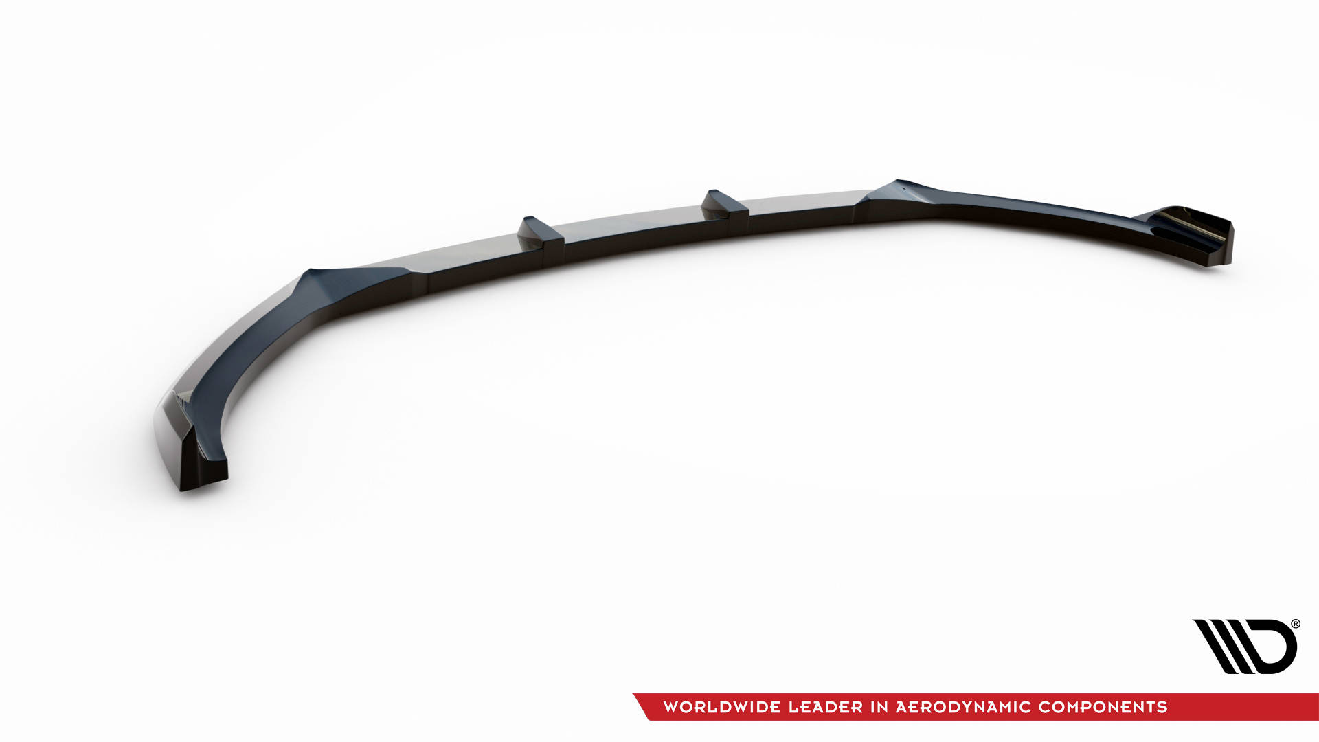 Street+ Spoilerlippe Front Ansatz V.2 passend für Hyundai I20 Mk2 FL schwarz Hochglanz