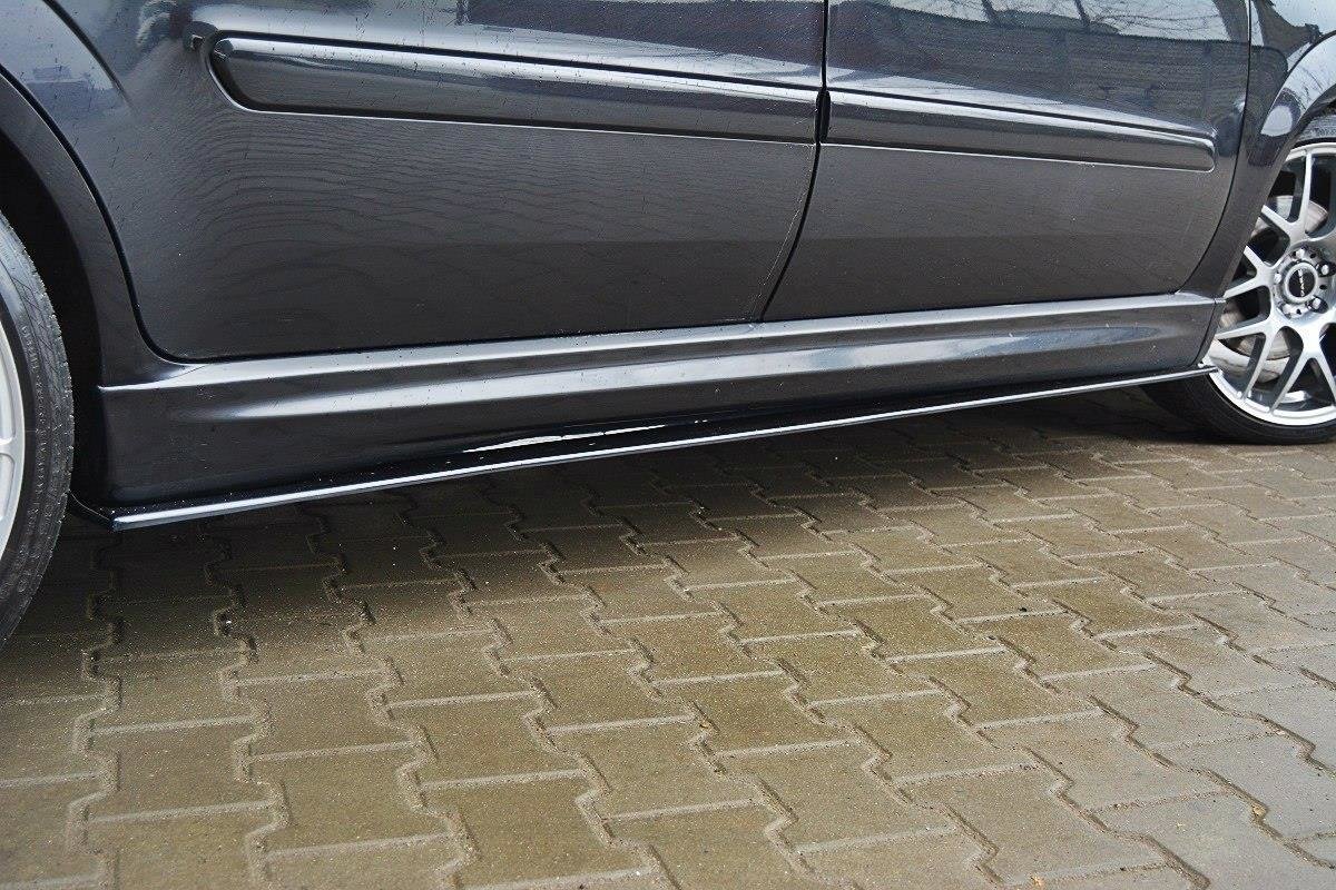 Street+ Seitenschweller Leisten passend für Opel Zafira B OPC Carbon Look