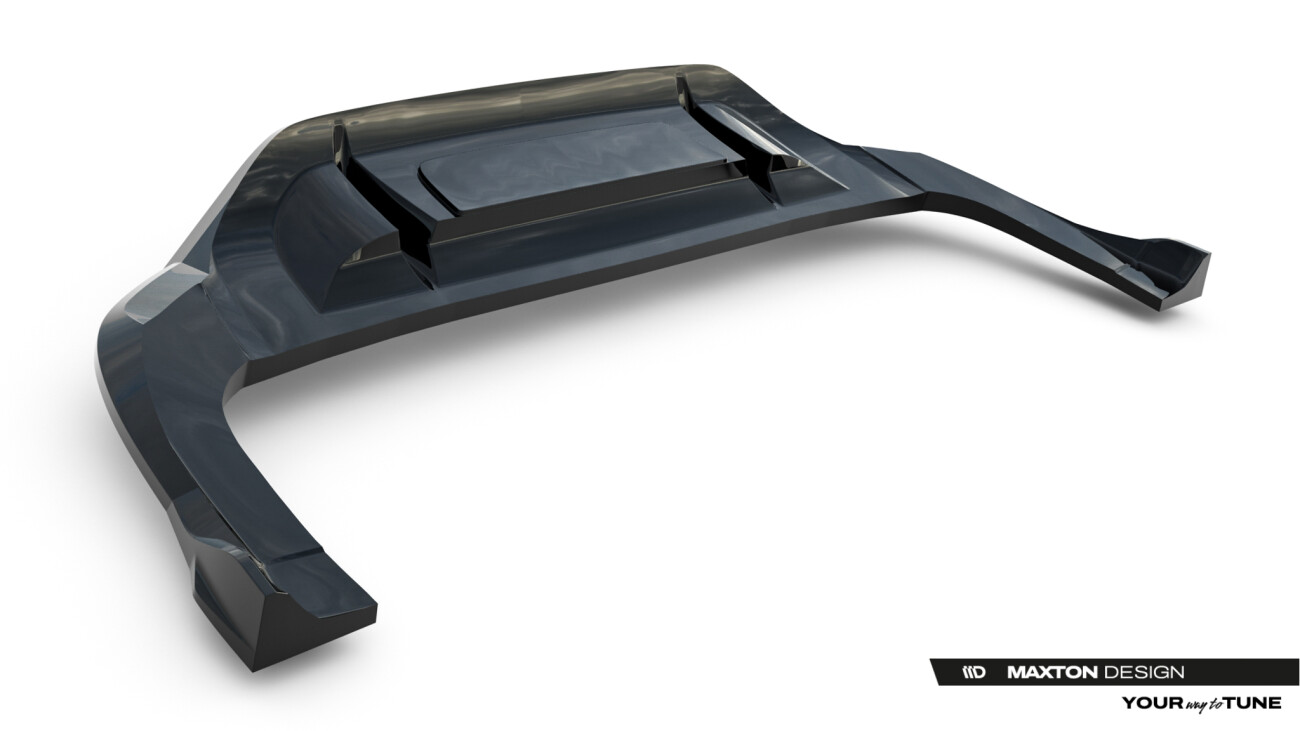 Diffusor RACE passend für VW Tayron R-Line Mk1 schwarz Hochglanz
