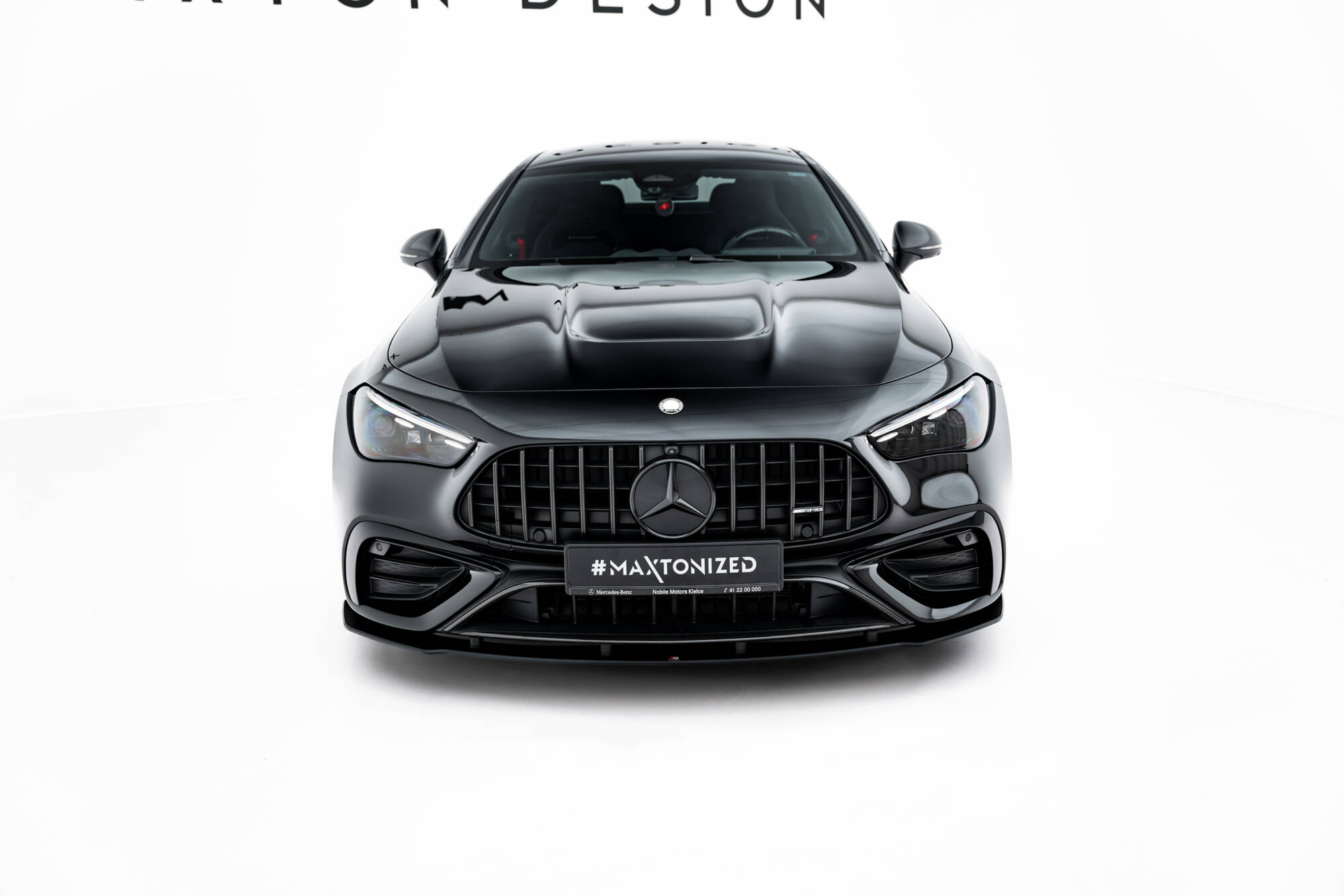 Street Pro Spoilerlippe Front Ansatz passend für Mercedes-AMG CLE 53 C236