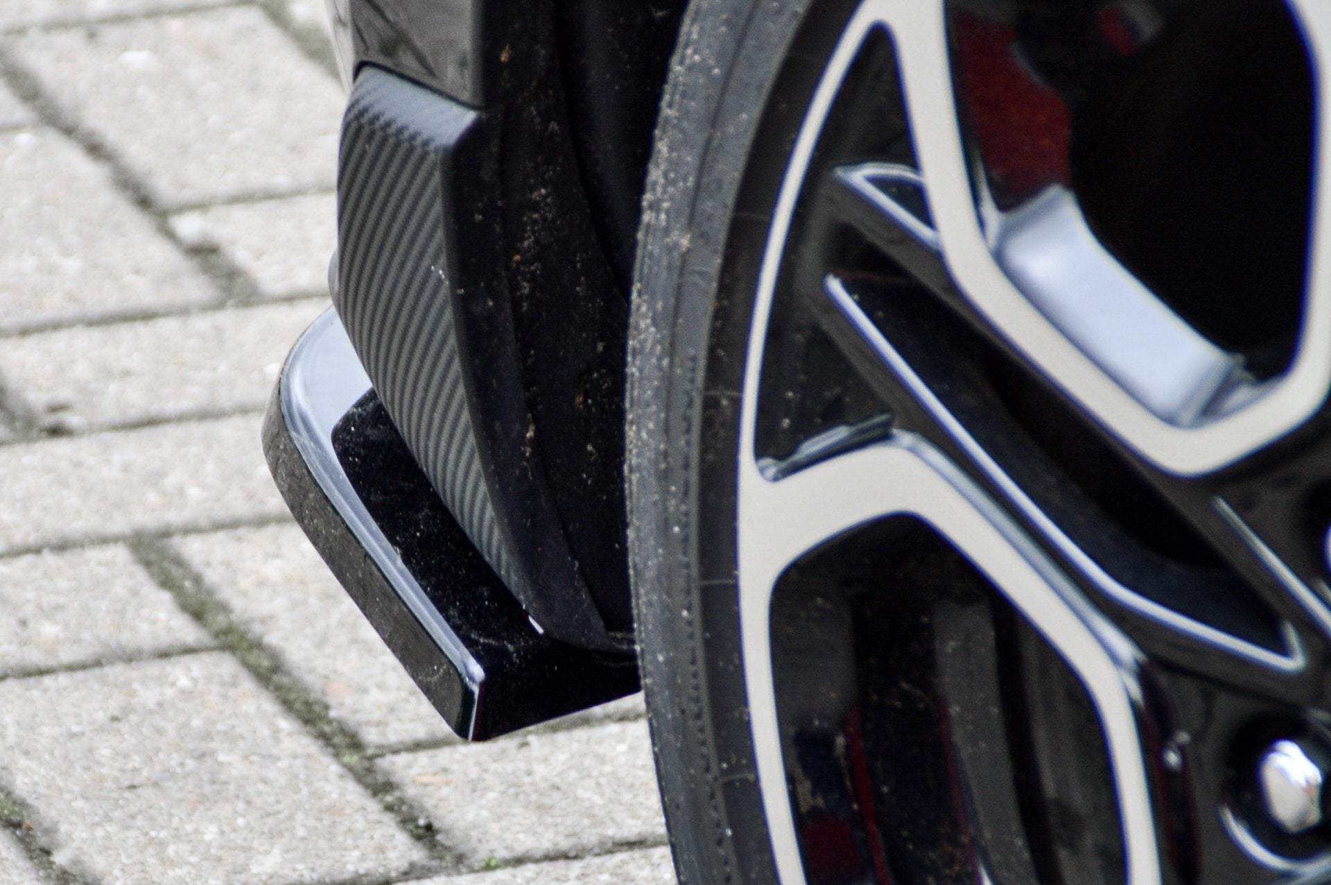 Heckansatz Seitenteile für Suzuki Swift Sport RZ/AZ Schwarz Matt